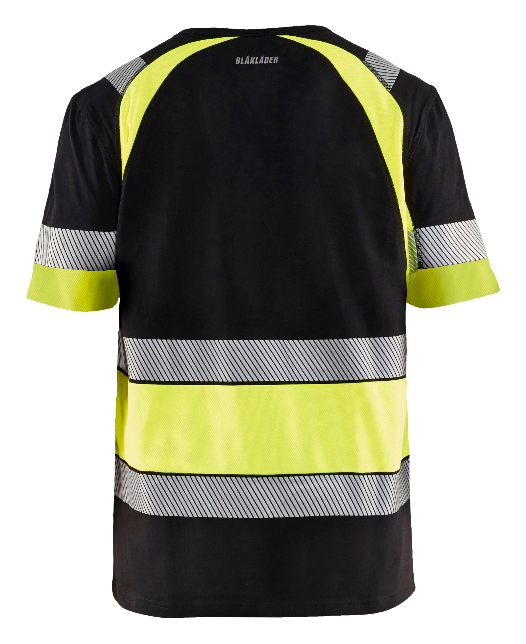 Blåkläder 3421 High Vis T-shirt detalje med logo