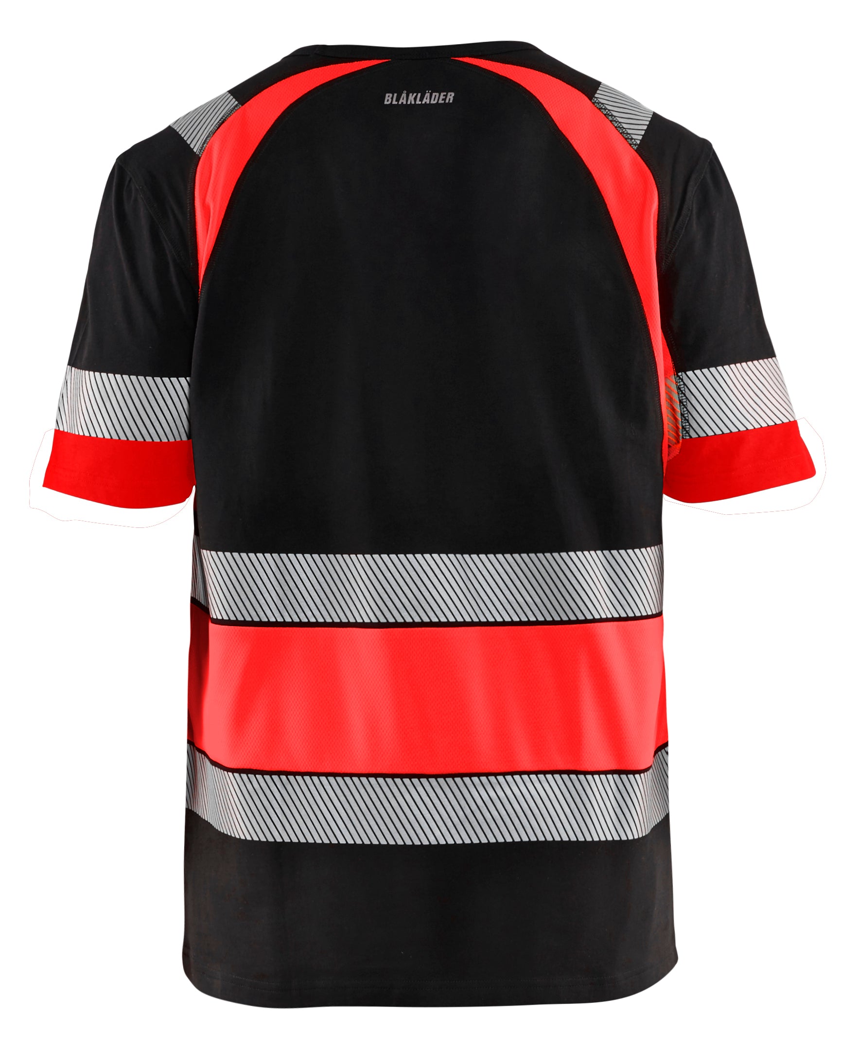 Blåkläder 3421 High Vis T-shirt produktfoto med logo