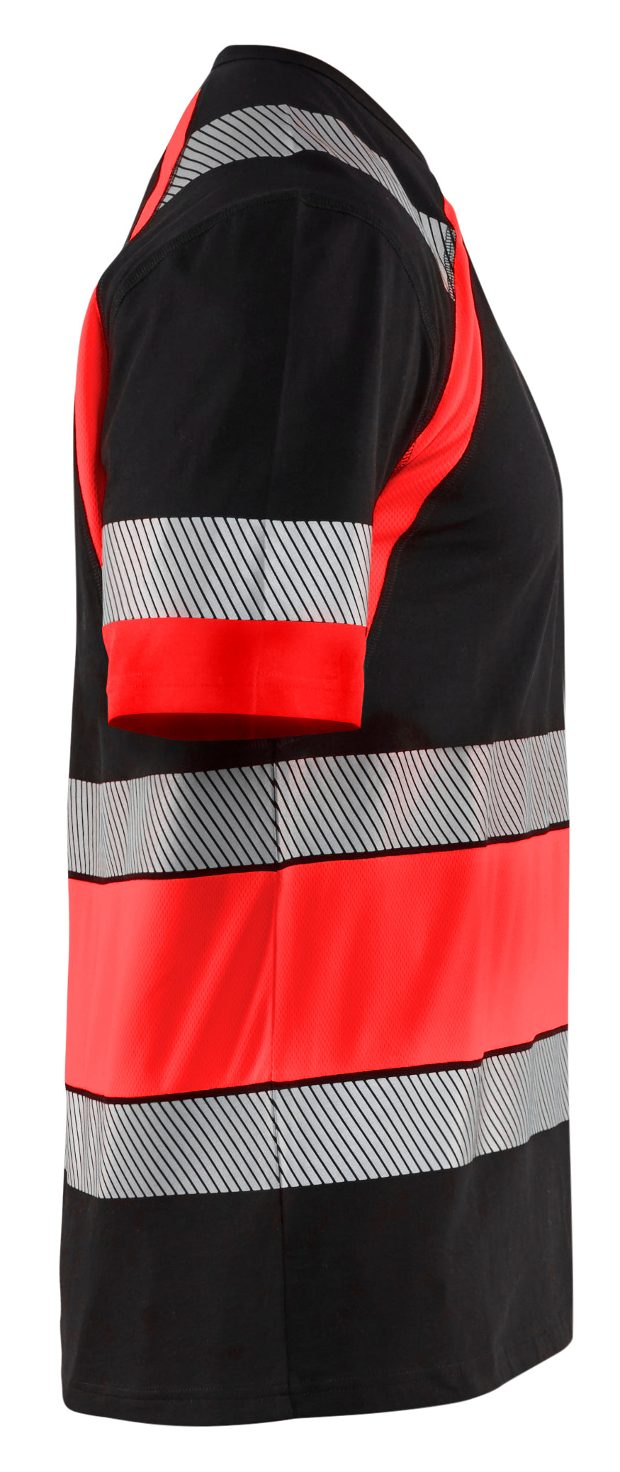 Blåkläder 3421 High Vis T-shirt materiale til broderi