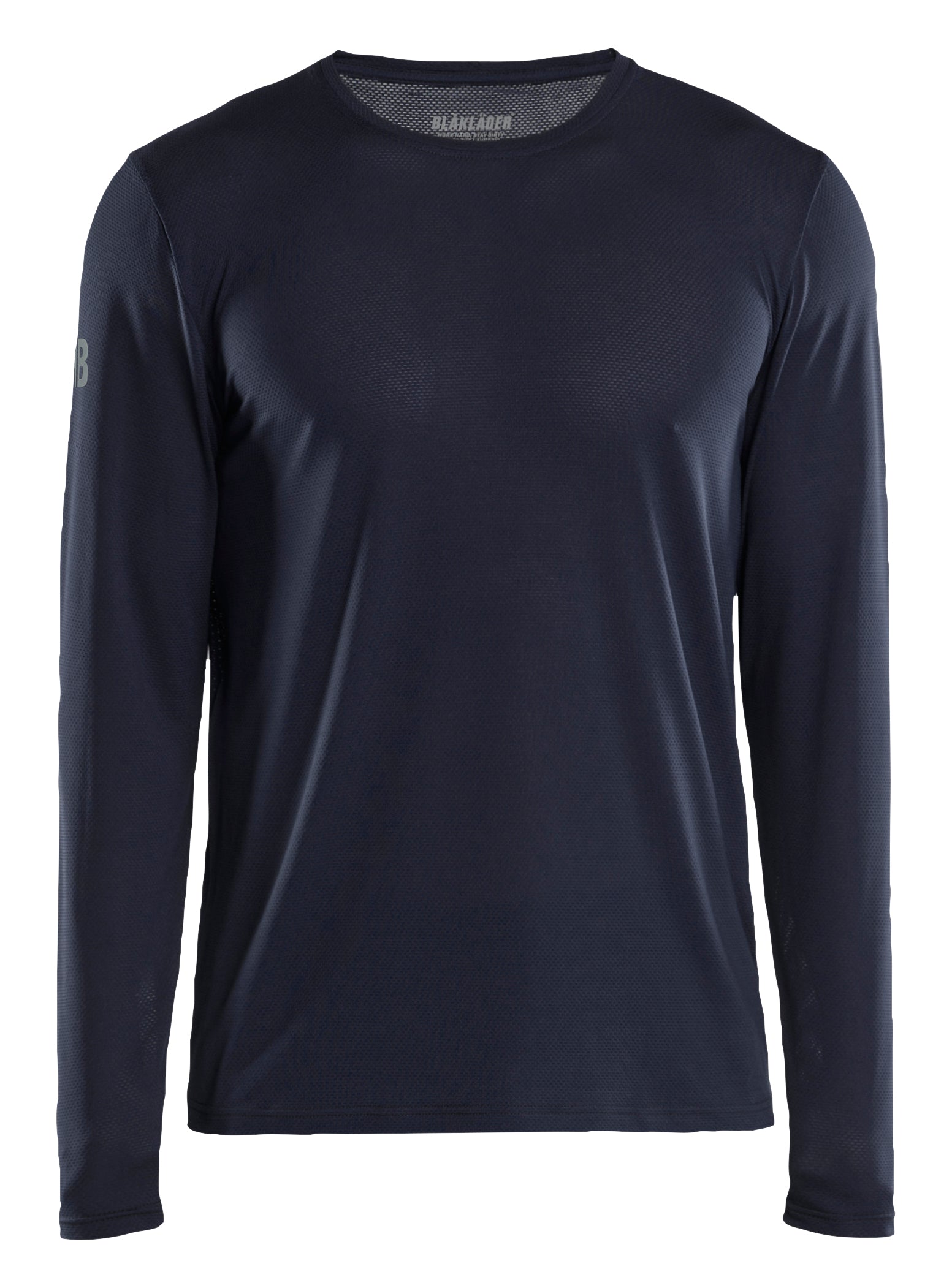 Blåkläder 3423 UV T-shirt lang ærme materiale med firmalogo