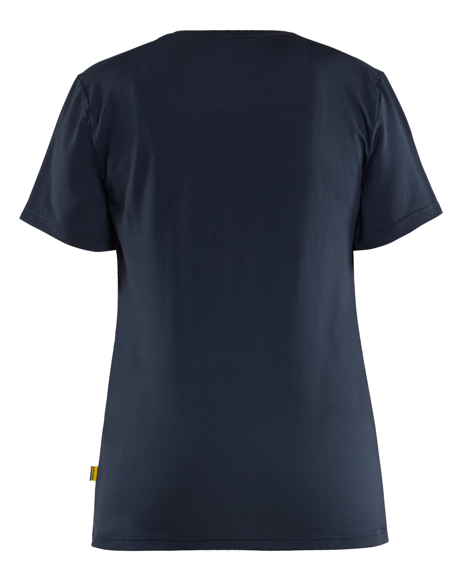 Blåkläder 3426 Dame UV T-shirt nærbillede med logo