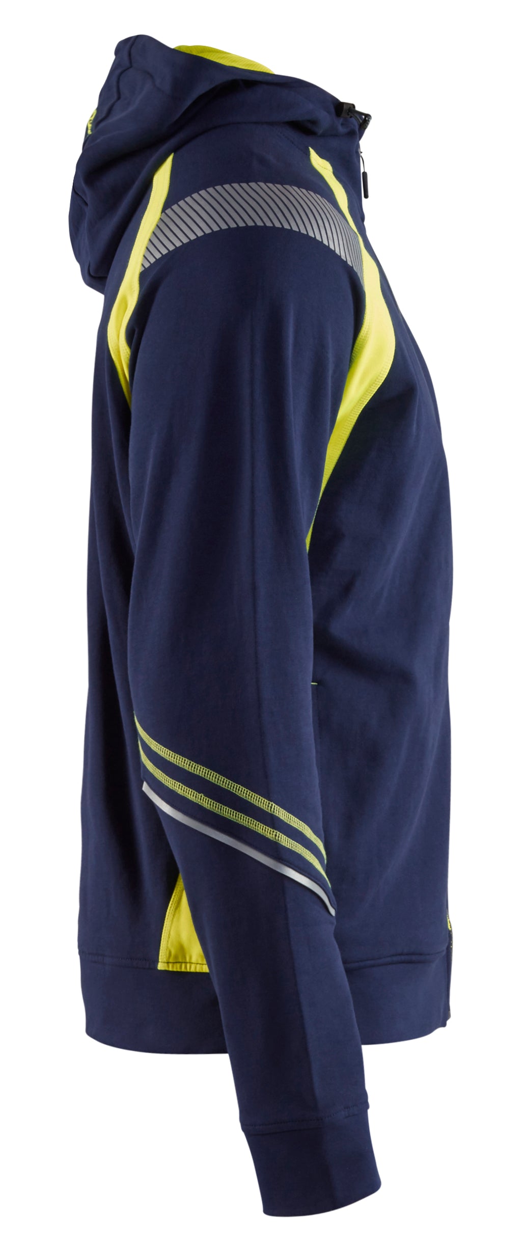 Blåkläder 3433 Hættetrøje full zip detalje til broderi