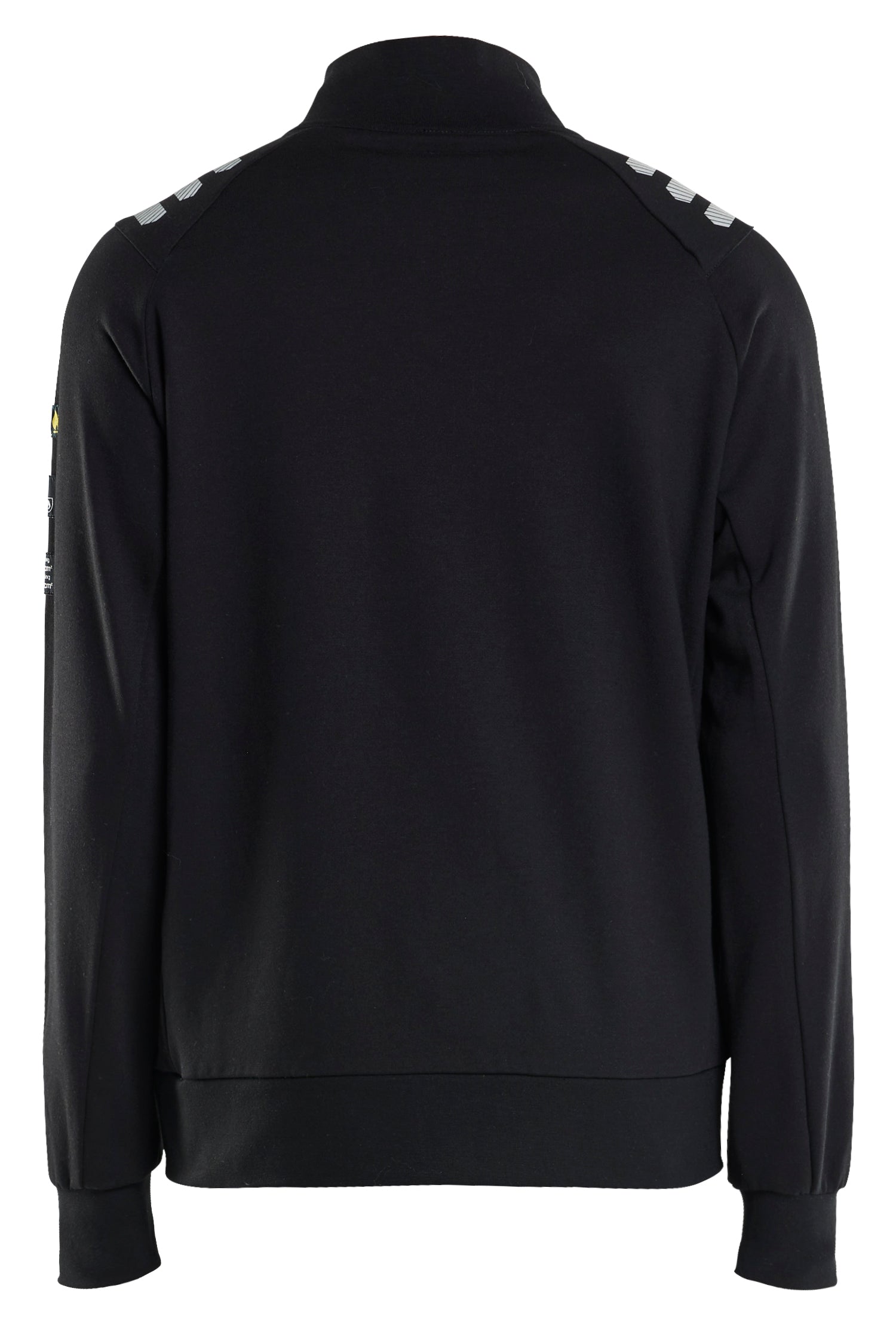 Blåkläder 3453 Flammehæmmende Sweatshirt Full Zip Inherent nærbillede med logo