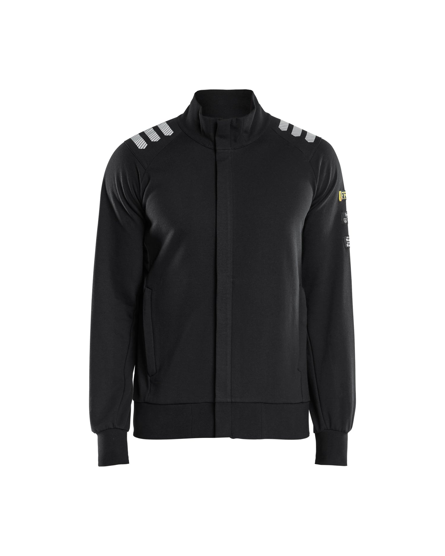 Blåkläder 3453 Flammehæmmende Sweatshirt Full Zip Inherent, Sort