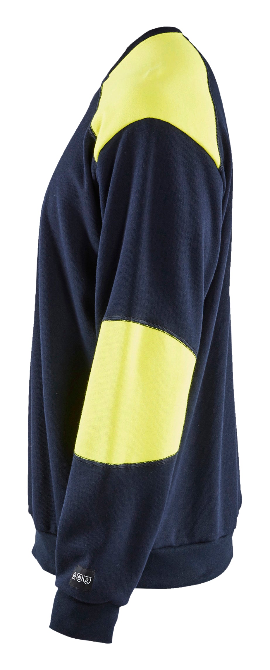 Blåkläder 3458 Flammehæmmende Sweatshirt Inherent produktfoto med tryk