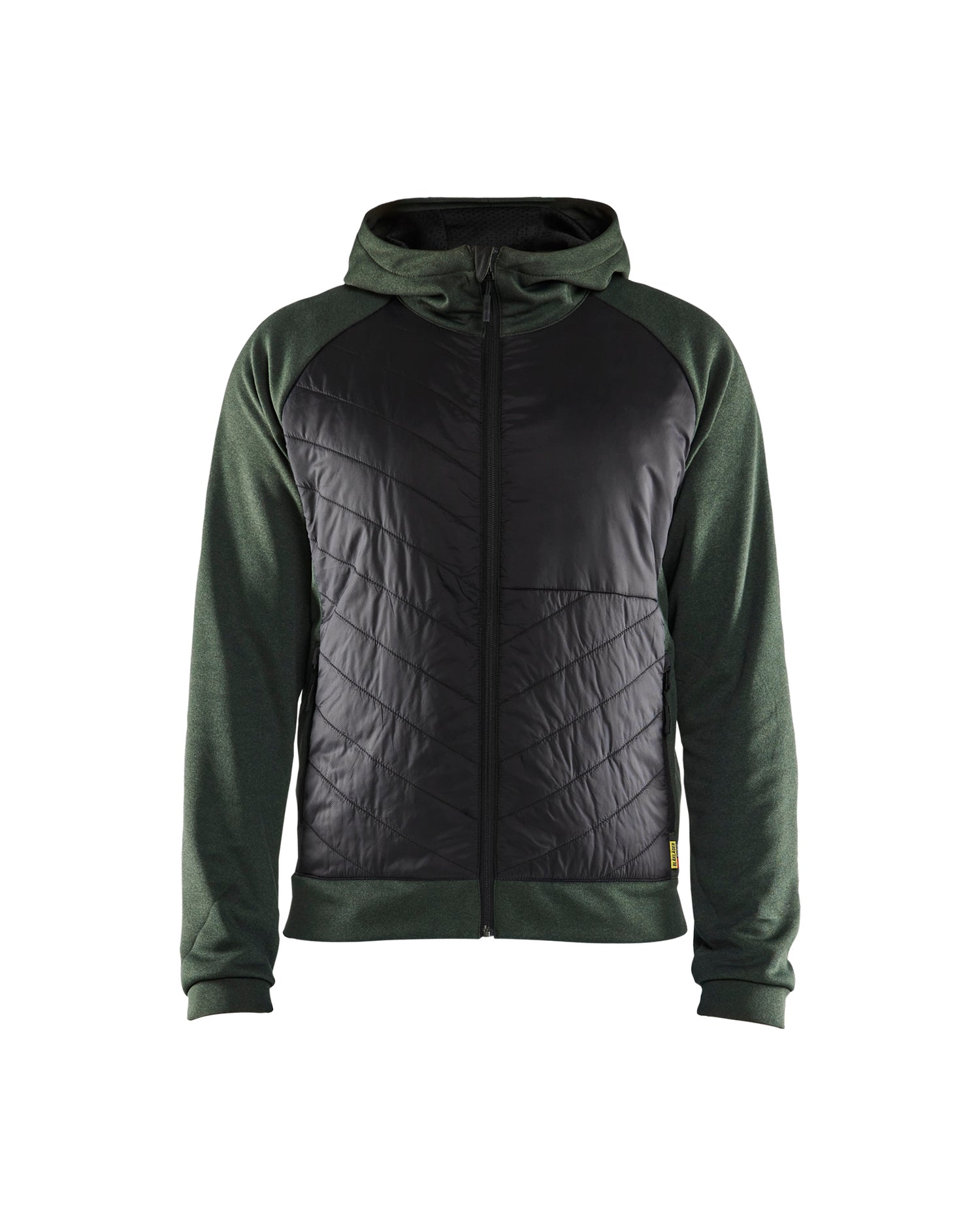 Blåkläder 3463 Hybrid Sweatshirt, Efterårsgrøn/Sort