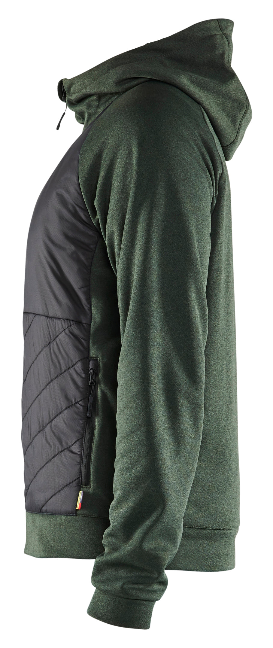 Blåkläder 3463 Hybrid Sweatshirt detalje med tryk