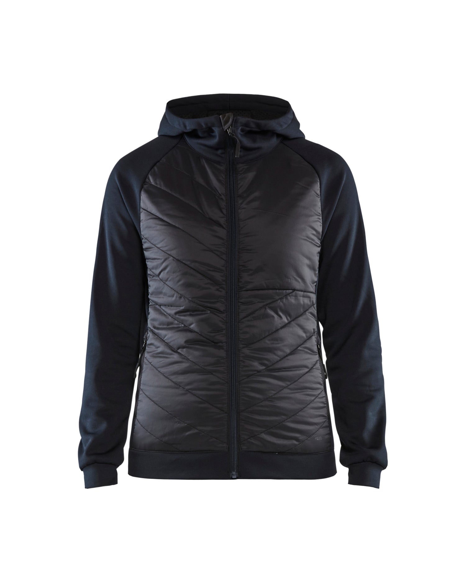 Blåkläder 3464 Dame Hybrid Sweatshirt, Mørk Marineblå/Sort