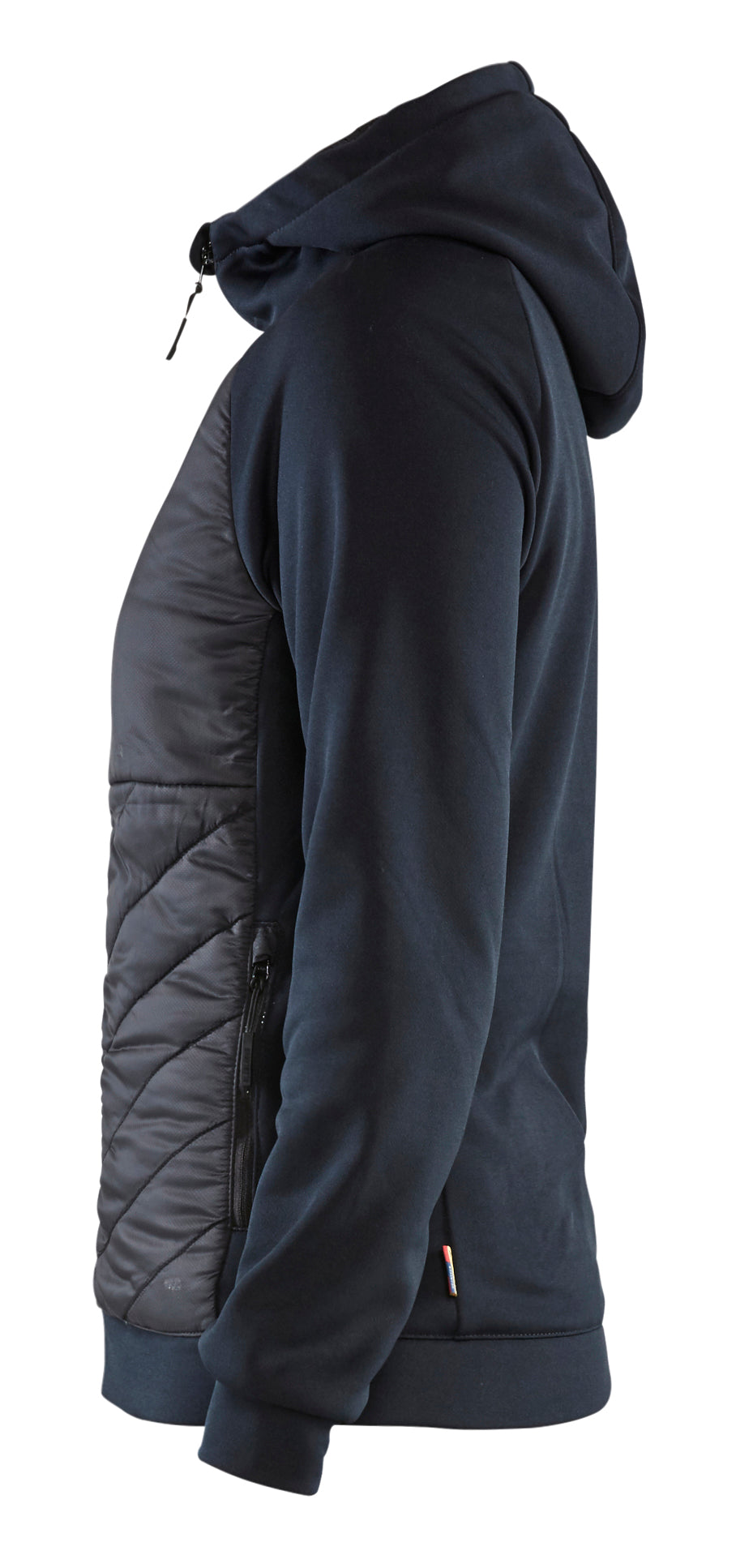 Blåkläder 3464 Dame Hybrid Sweatshirt produktfoto med tryk