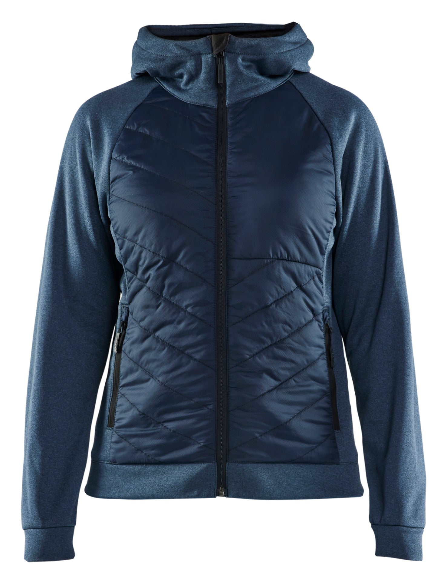 Blåkläder 3464 Dame Hybrid Sweatshirt produktbillede med firmalogo