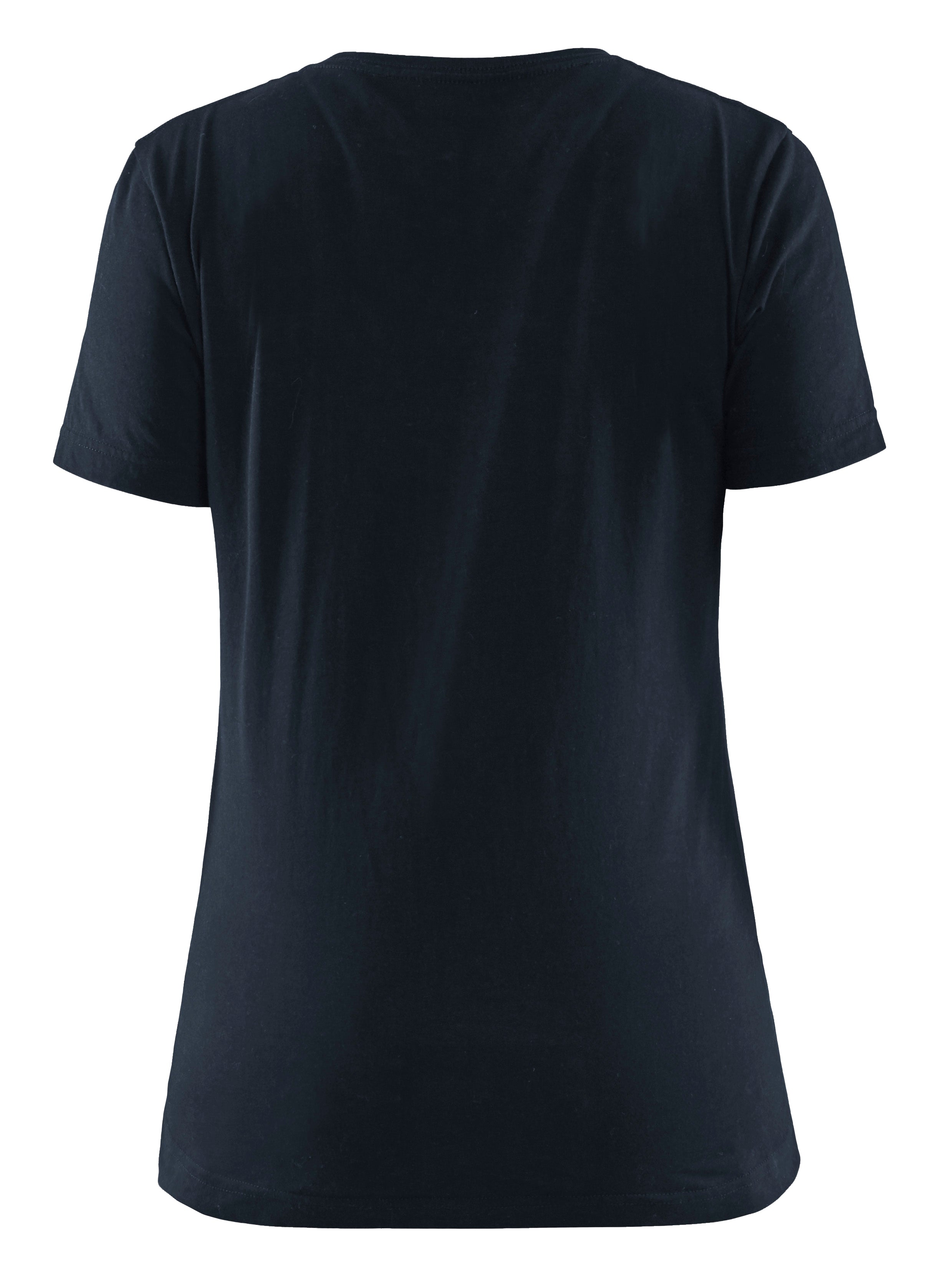 Blåkläder 3479 Dame T-shirt nærbillede med logo
