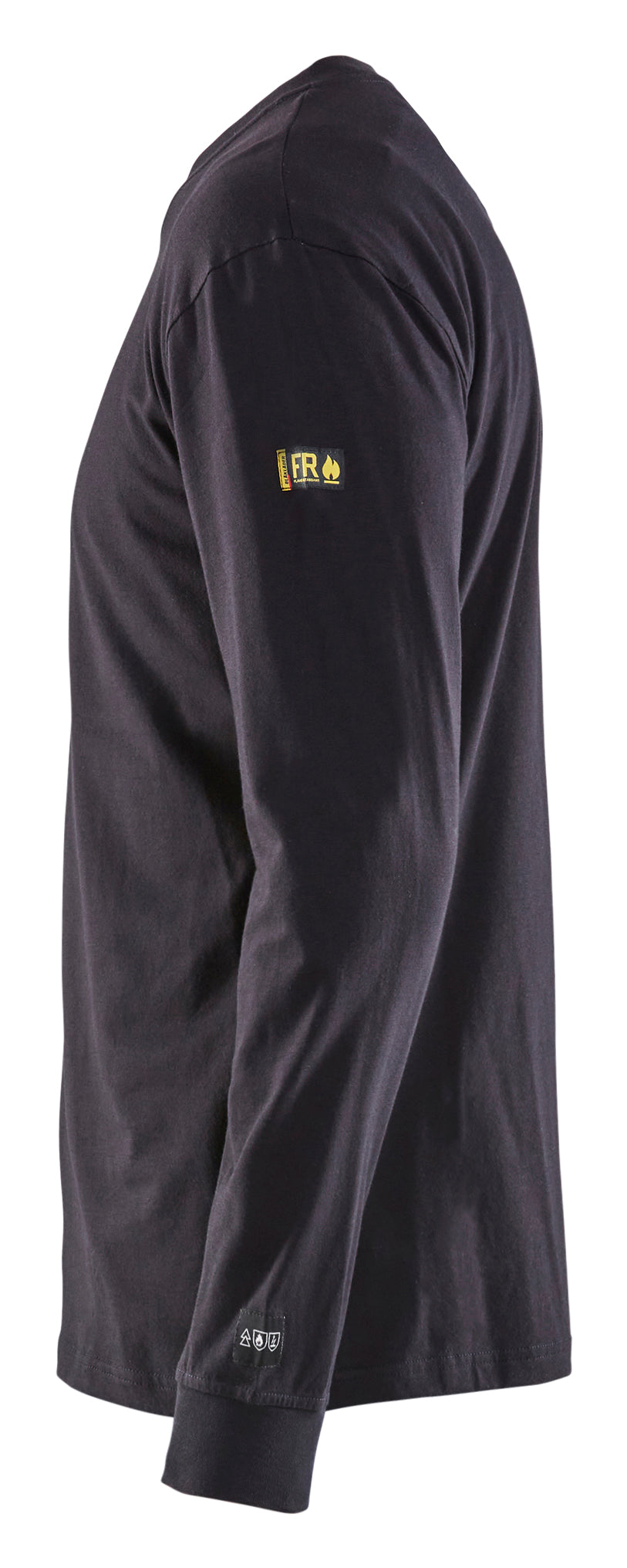 Blåkläder 3483 Flammehæmmende T-Shirt Lang Ærme Inherent produktfoto med tryk