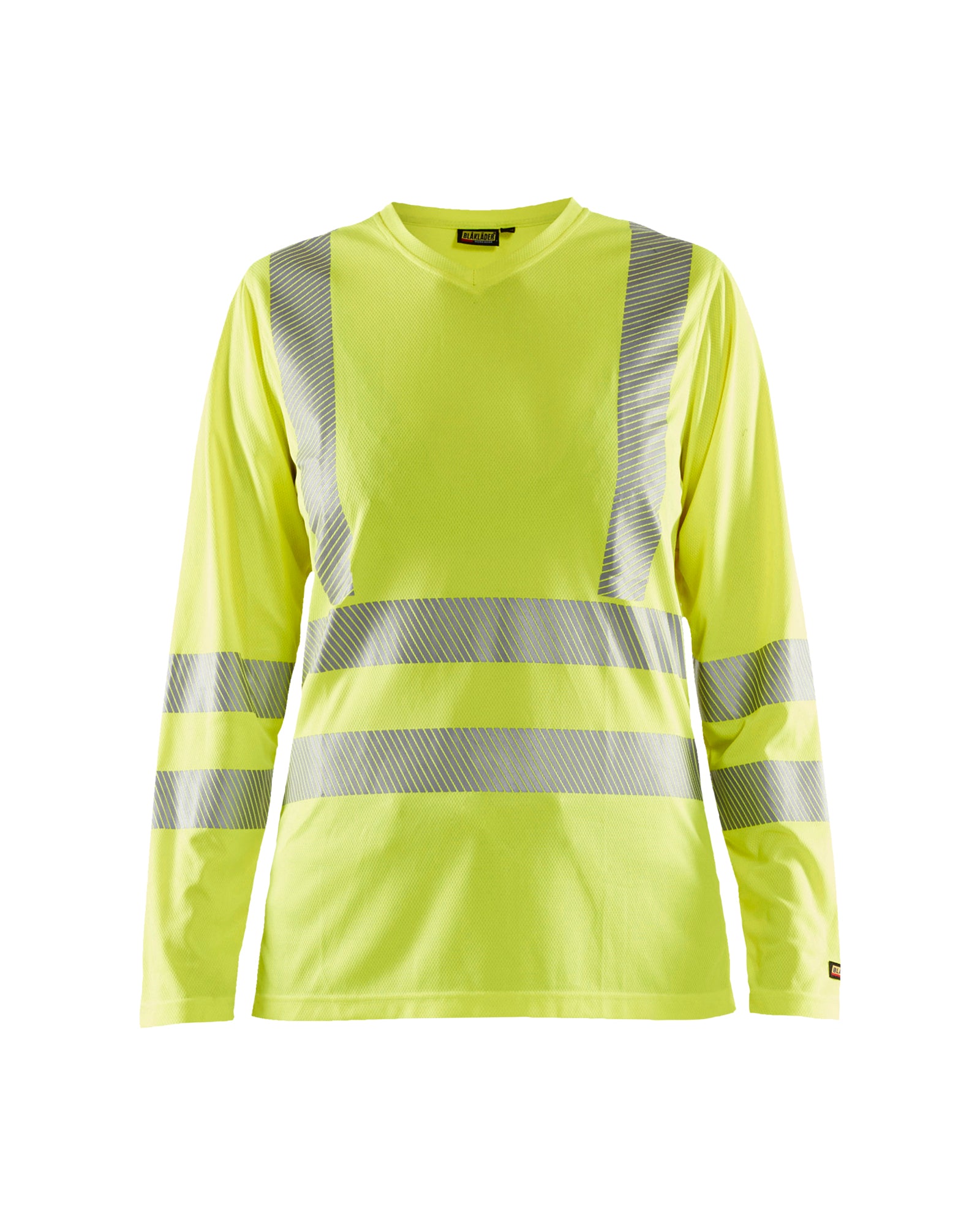 Blåkläder Dame High Vis T-shirt lang ærme