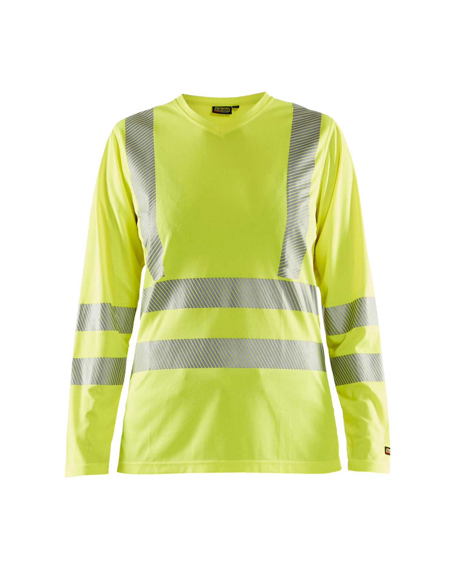 Blåkläder 3485 Dame High Vis T-shirt lang ærme, High Vis Gul