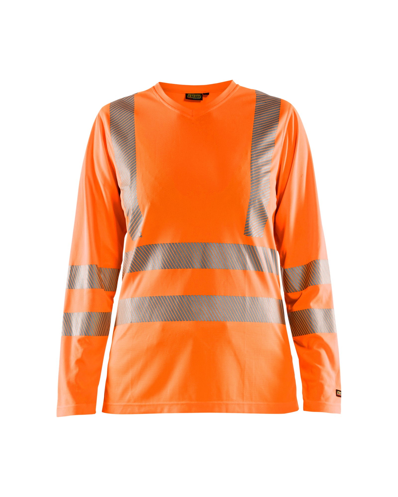 Blåkläder Dame High Vis T-shirt lang ærme