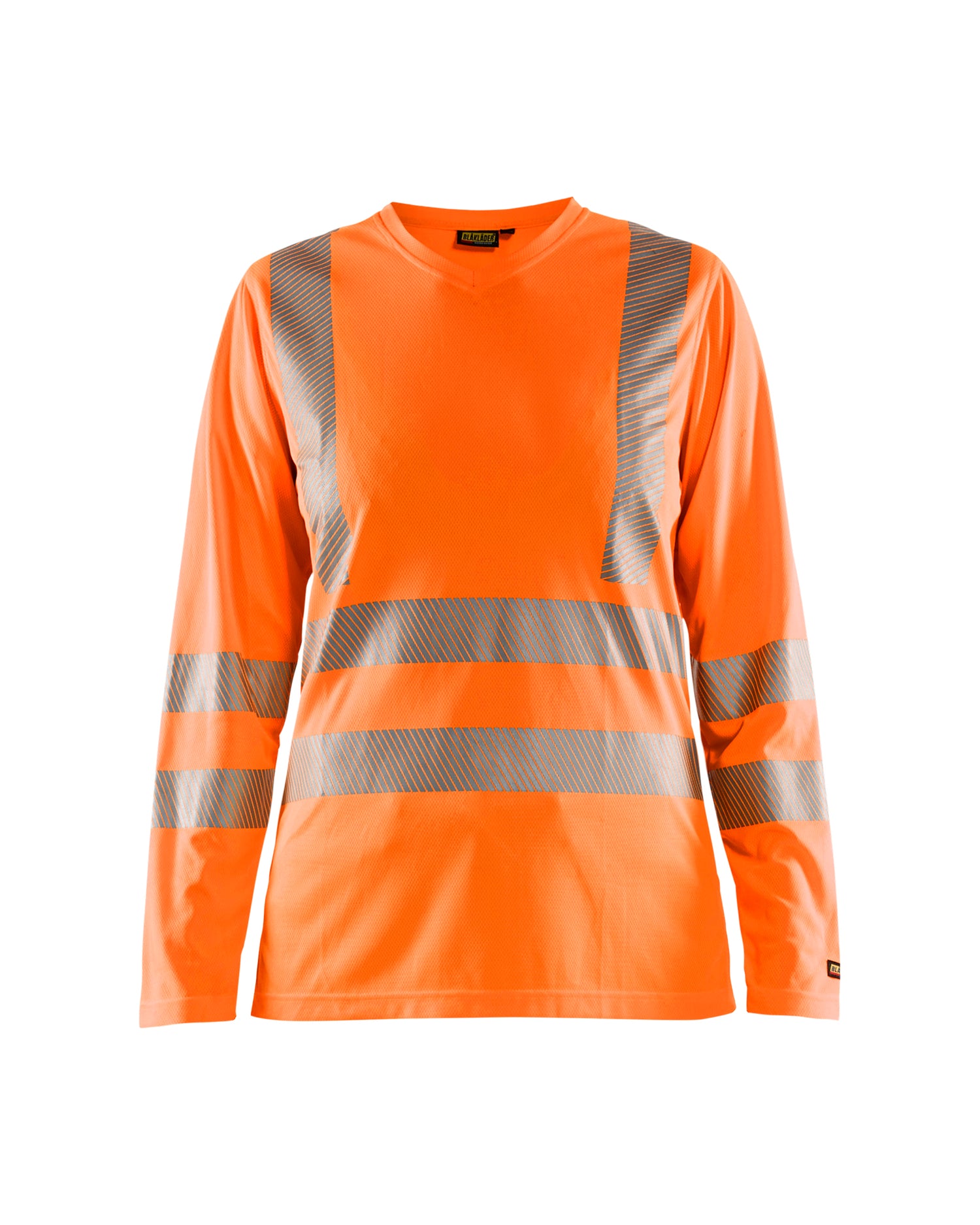 Blåkläder 3485 Dame High Vis T-shirt lang ærme, High Vis Orange