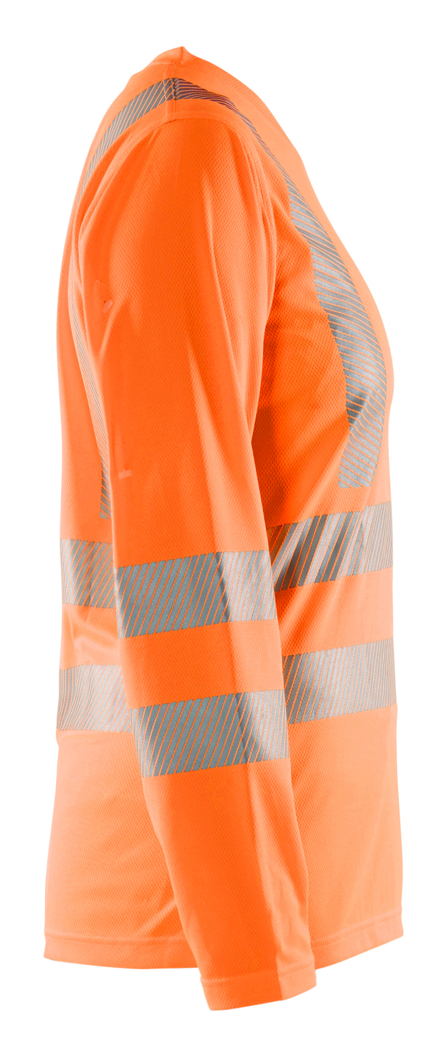 Blåkläder 3485 Dame High Vis T-shirt lang ærme produktfoto til broderi