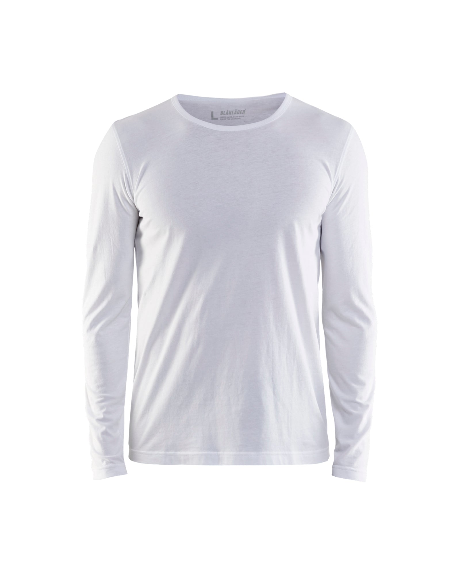 Blåkläder 3500 T-shirt lang ærme, Hvid