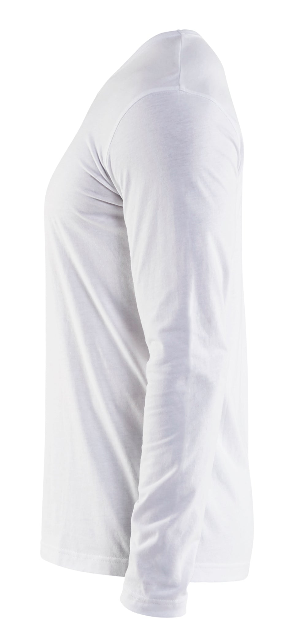 Blåkläder 3500 T-shirt lang ærme produktfoto med tryk