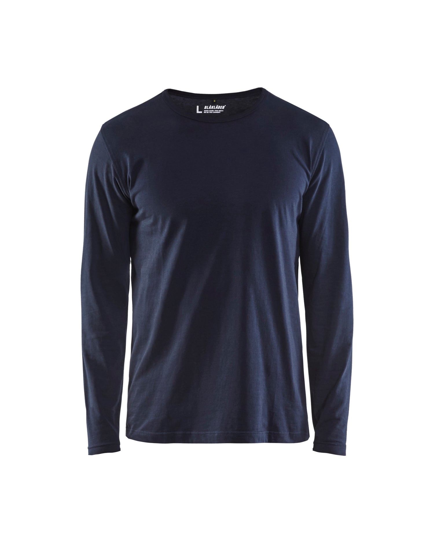 Blåkläder 3500 T-shirt lang ærme, Mørk Marineblå