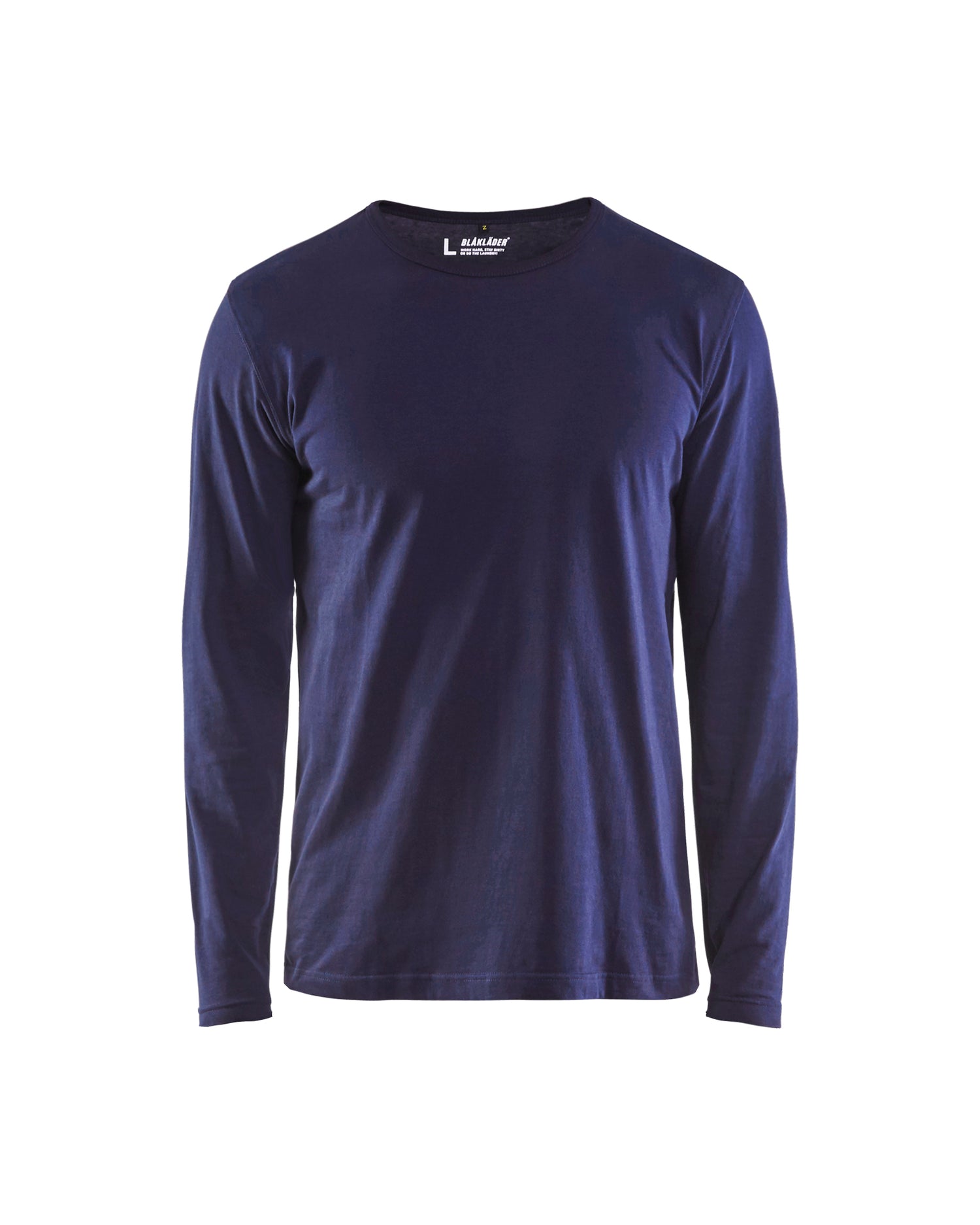 Blåkläder 3500 T-shirt lang ærme, Marineblå