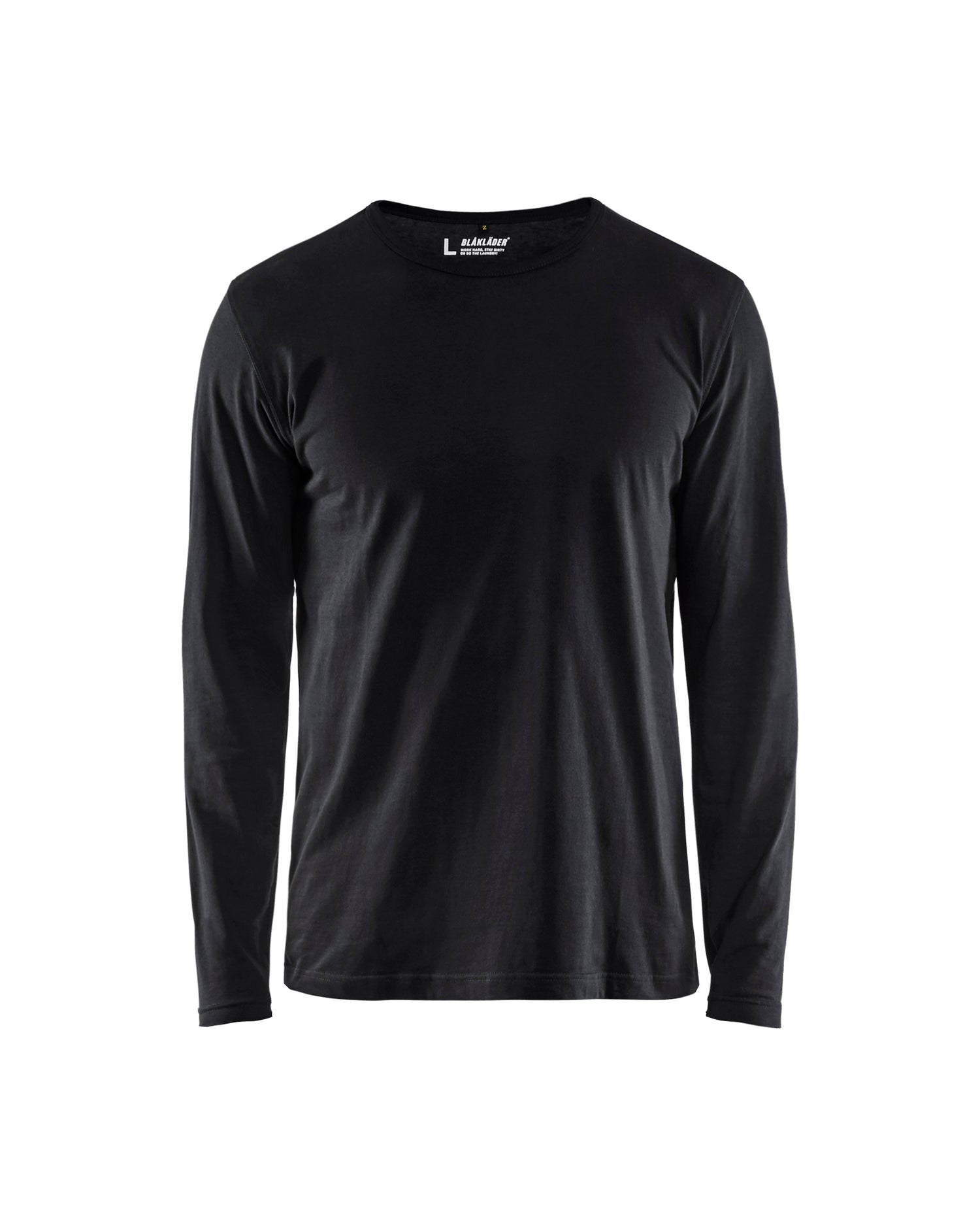 Blåkläder 3500 T-shirt lang ærme, Sort