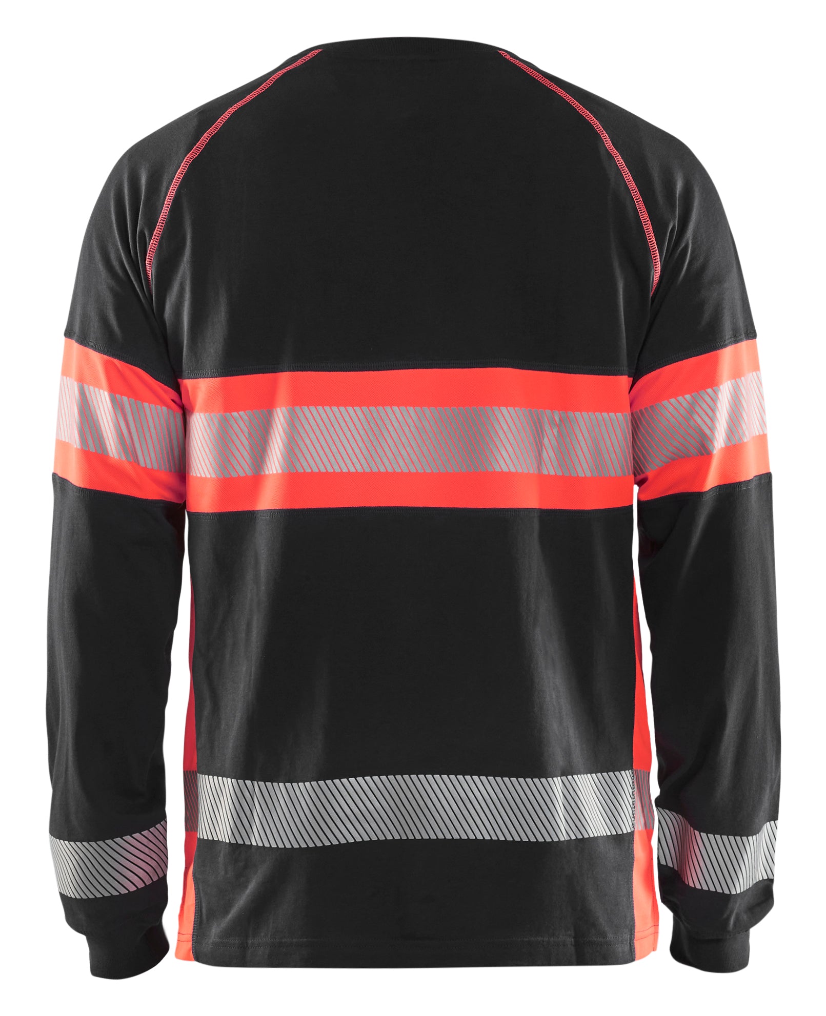 Blåkläder 3510 High Vis T-shirt lang ærme detalje med logo
