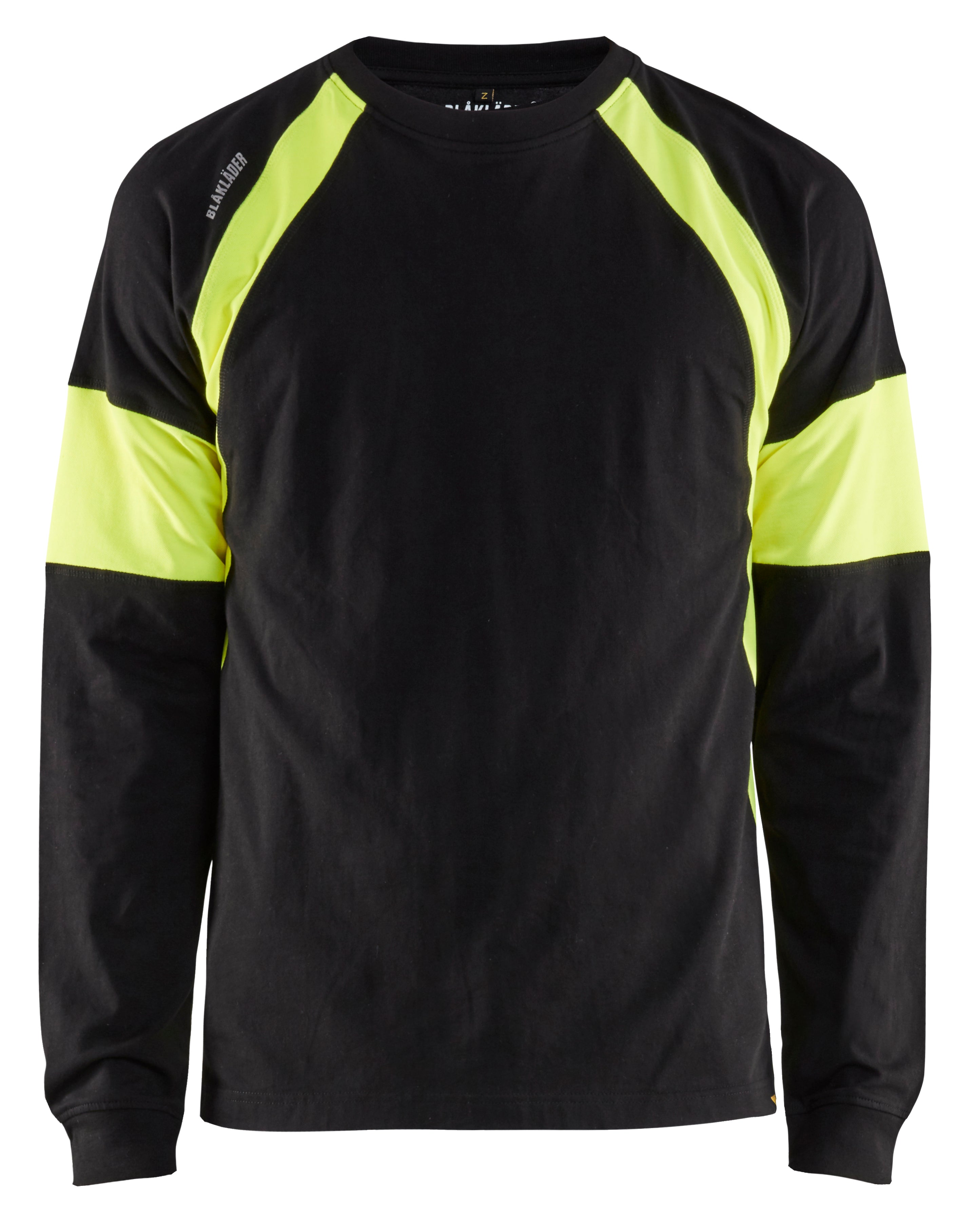 Blåkläder 3520 T-shirt lang ærme materiale med firmalogo