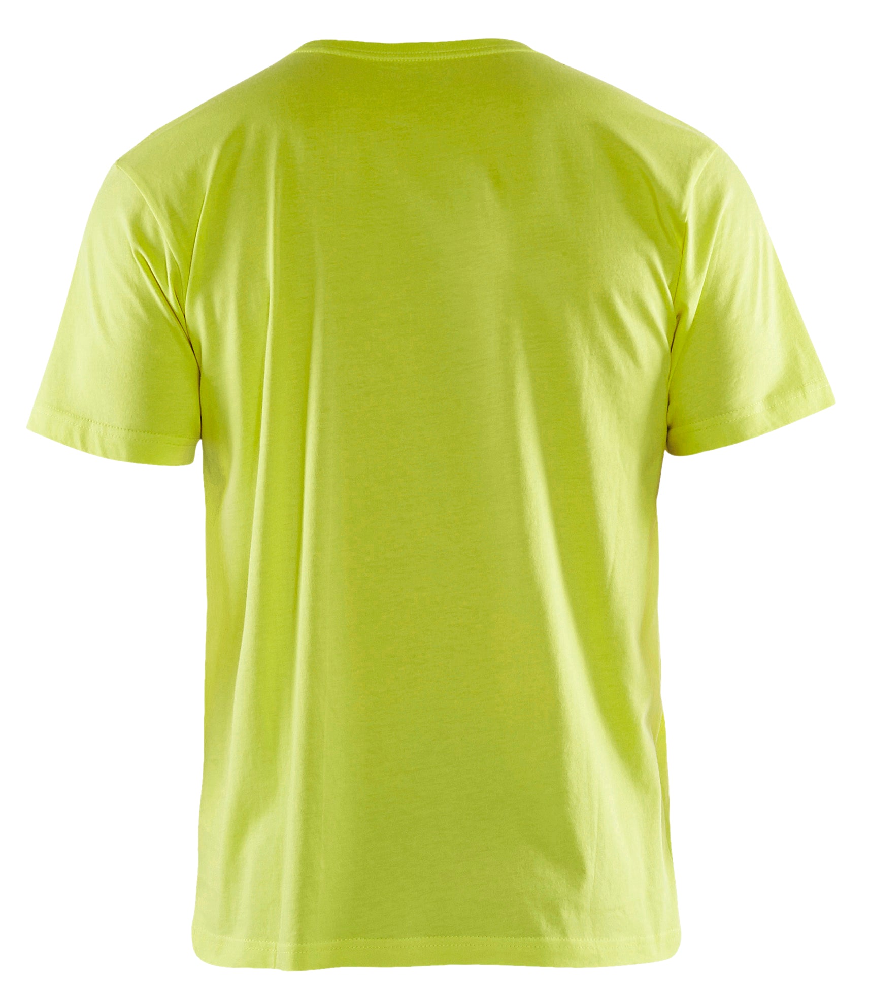 Blåkläder 3525 T-shirt nærbillede med logo