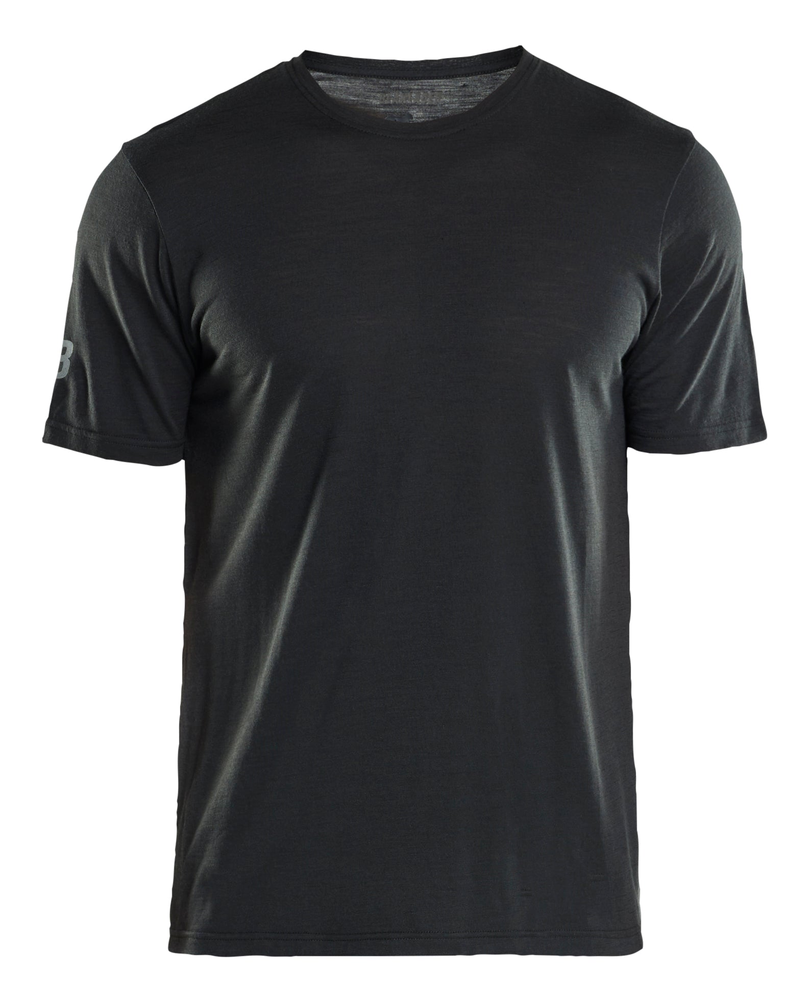 Blåkläder 3536 T-shirt Merinould detalje med firmalogo