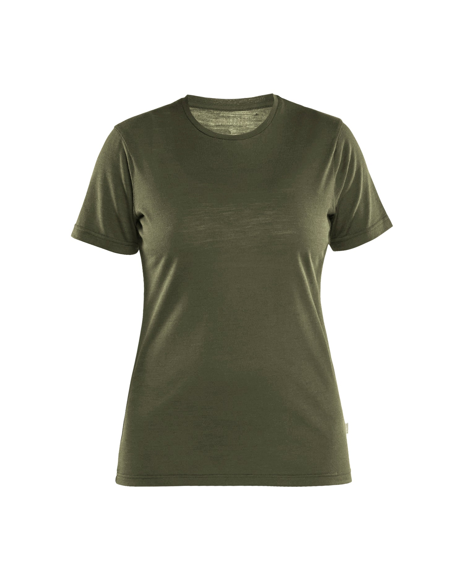 Blåkläder 3537 Dame T-shirt Merinould, Skovgrøn