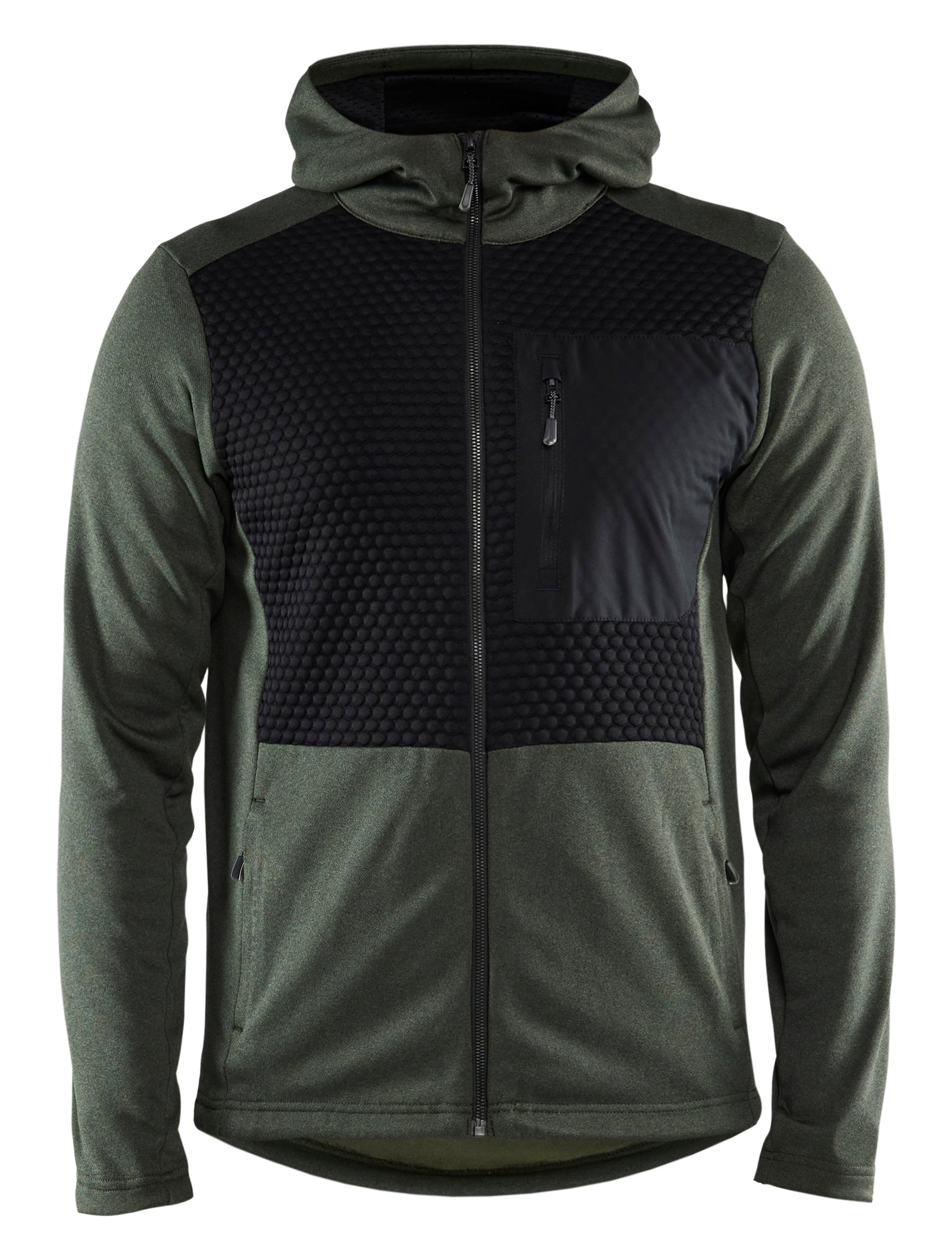 Blåkläder 3540 Hættetrøje full zip detalje til broderi
