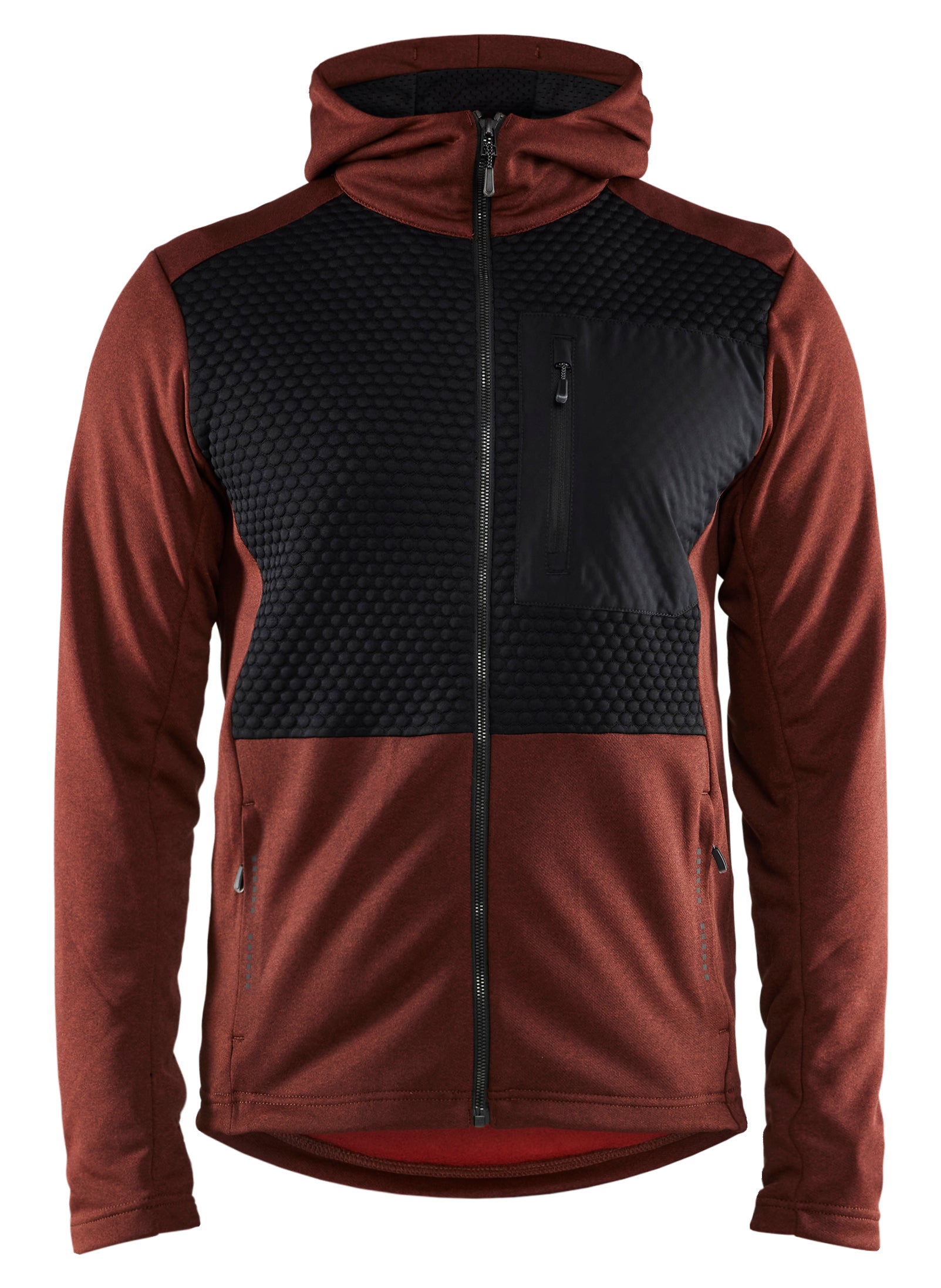 Blåkläder 3540 Hættetrøje full zip produktfoto til broderi
