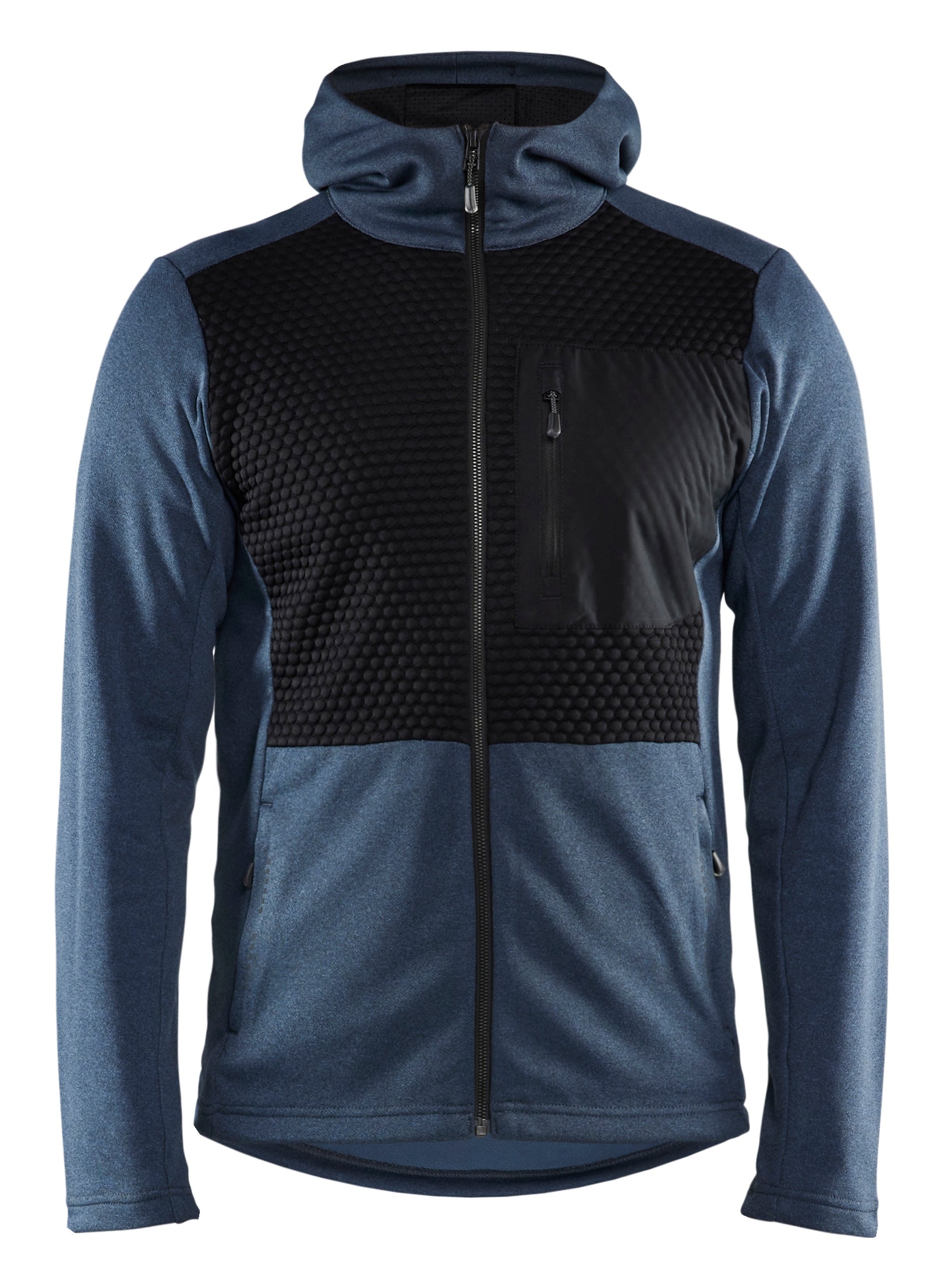 Blåkläder 3540 Hættetrøje full zip produktbillede til broderi