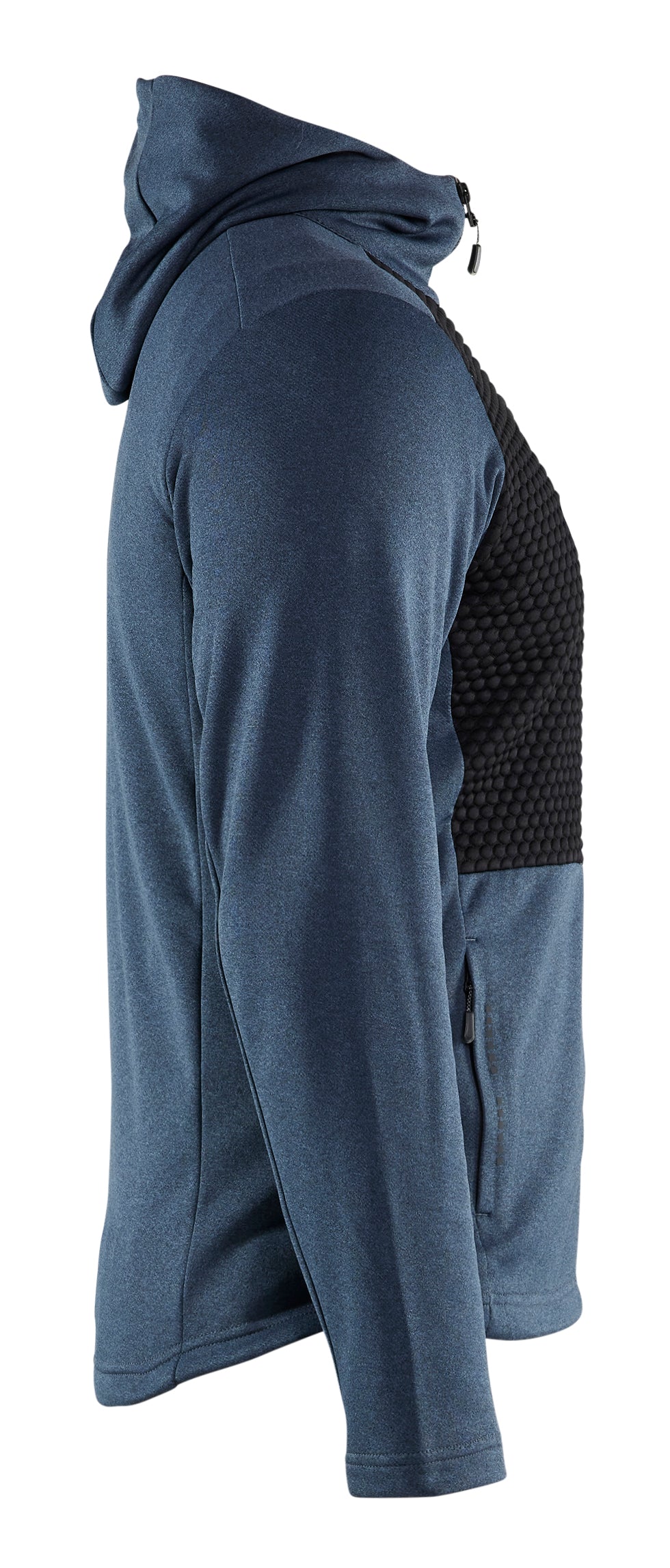 Blåkläder 3540 Hættetrøje full zip materiale med tryk