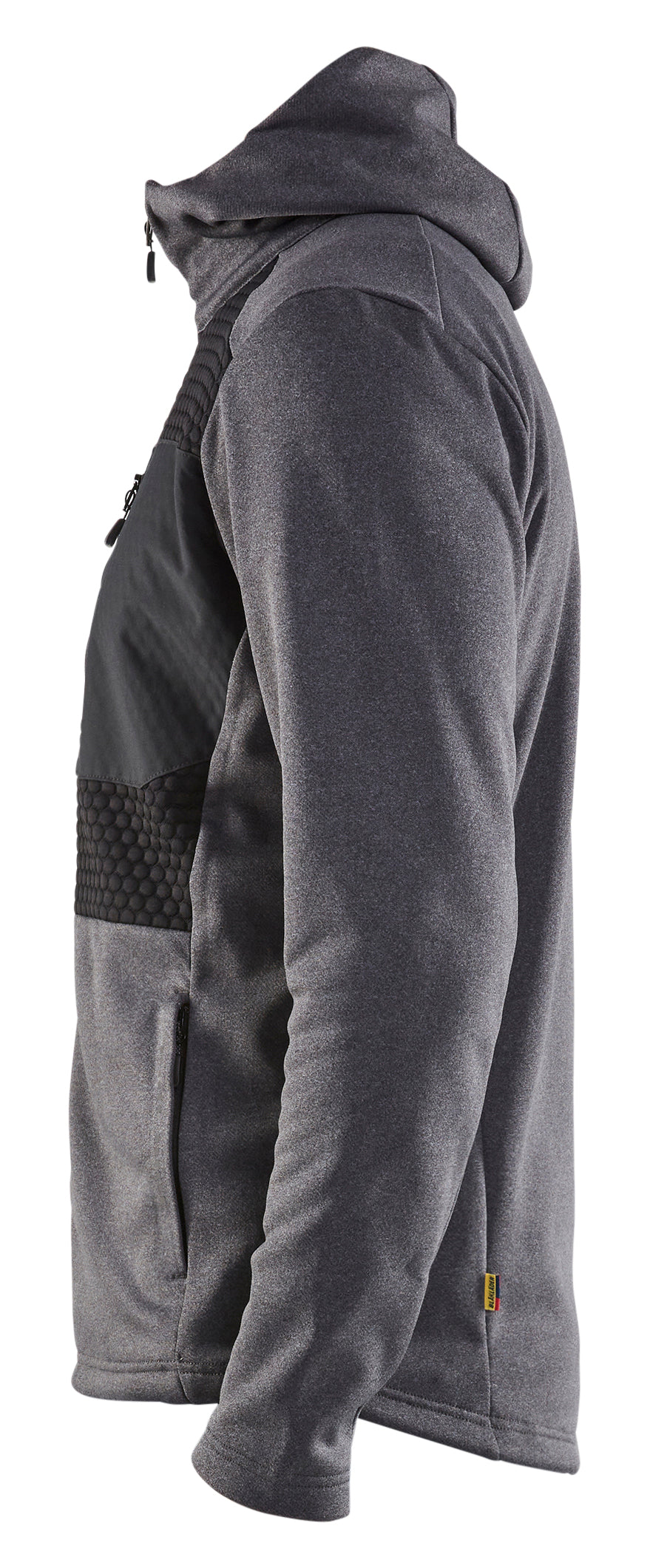 Blåkläder 3540 Hættetrøje full zip produktbillede med firmalogo