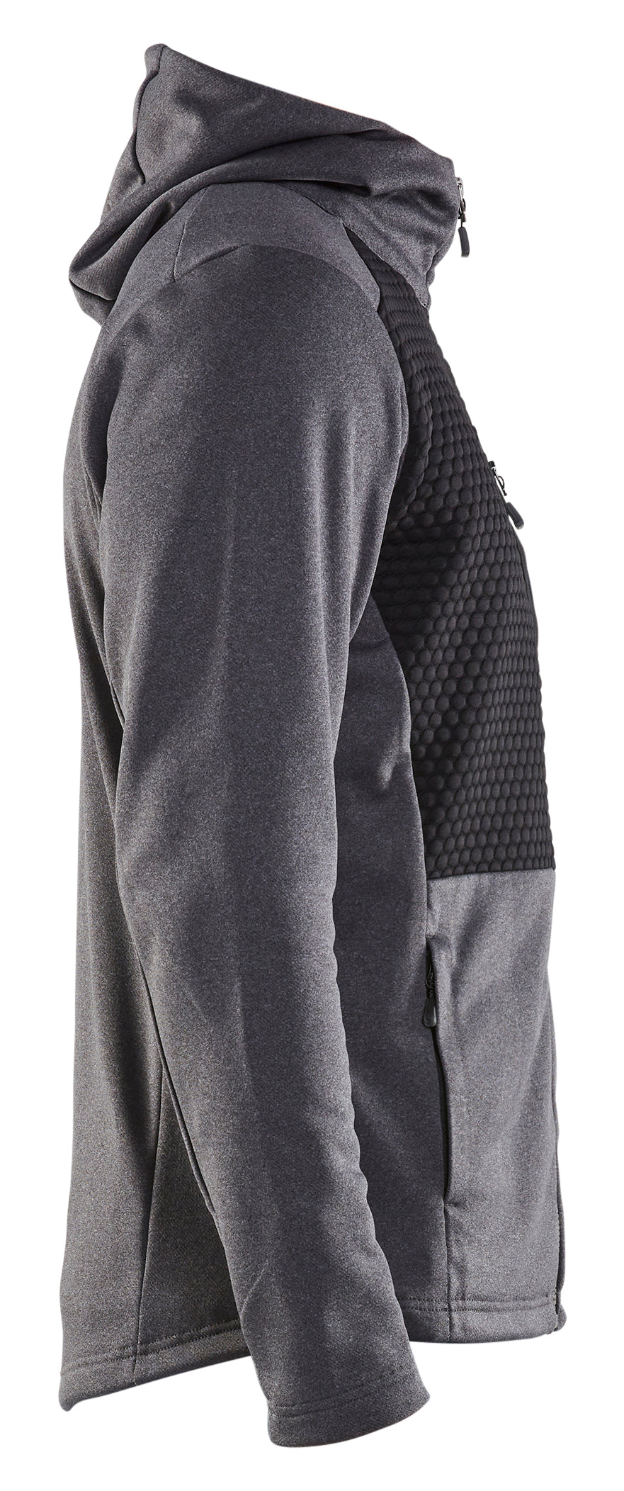 Blåkläder 3540 Hættetrøje full zip produktfoto med logo