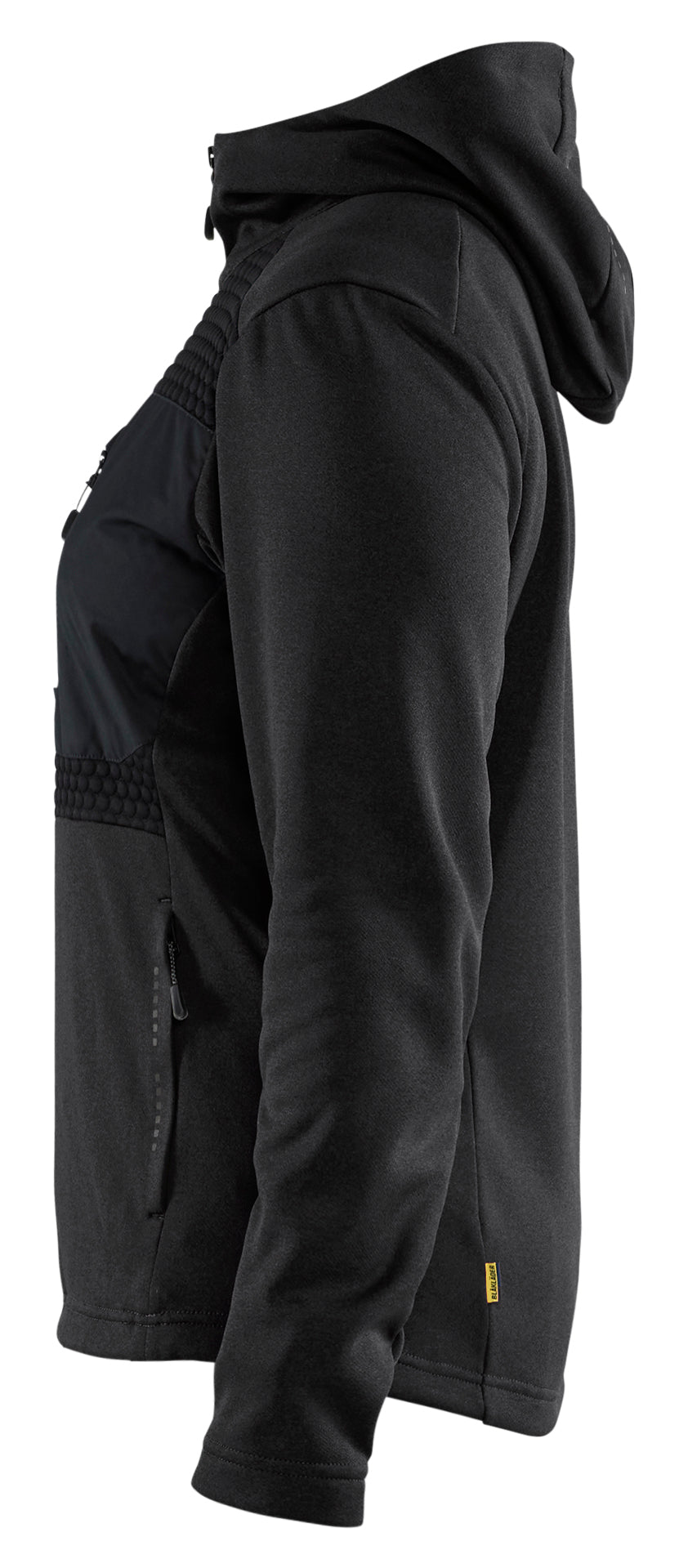 Blåkläder 3542 Dame Hættetrøje full zip produktfoto med tryk