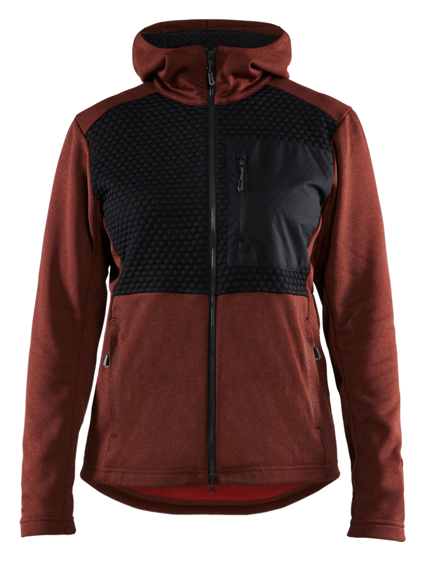 Blåkläder 3542 Dame Hættetrøje full zip detalje med firmalogo