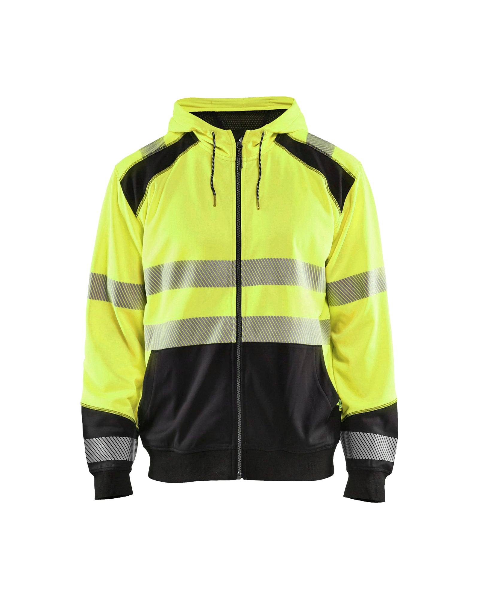 Blåkläder 3546 High vis hættetrøje, High Vis Gul/Sort