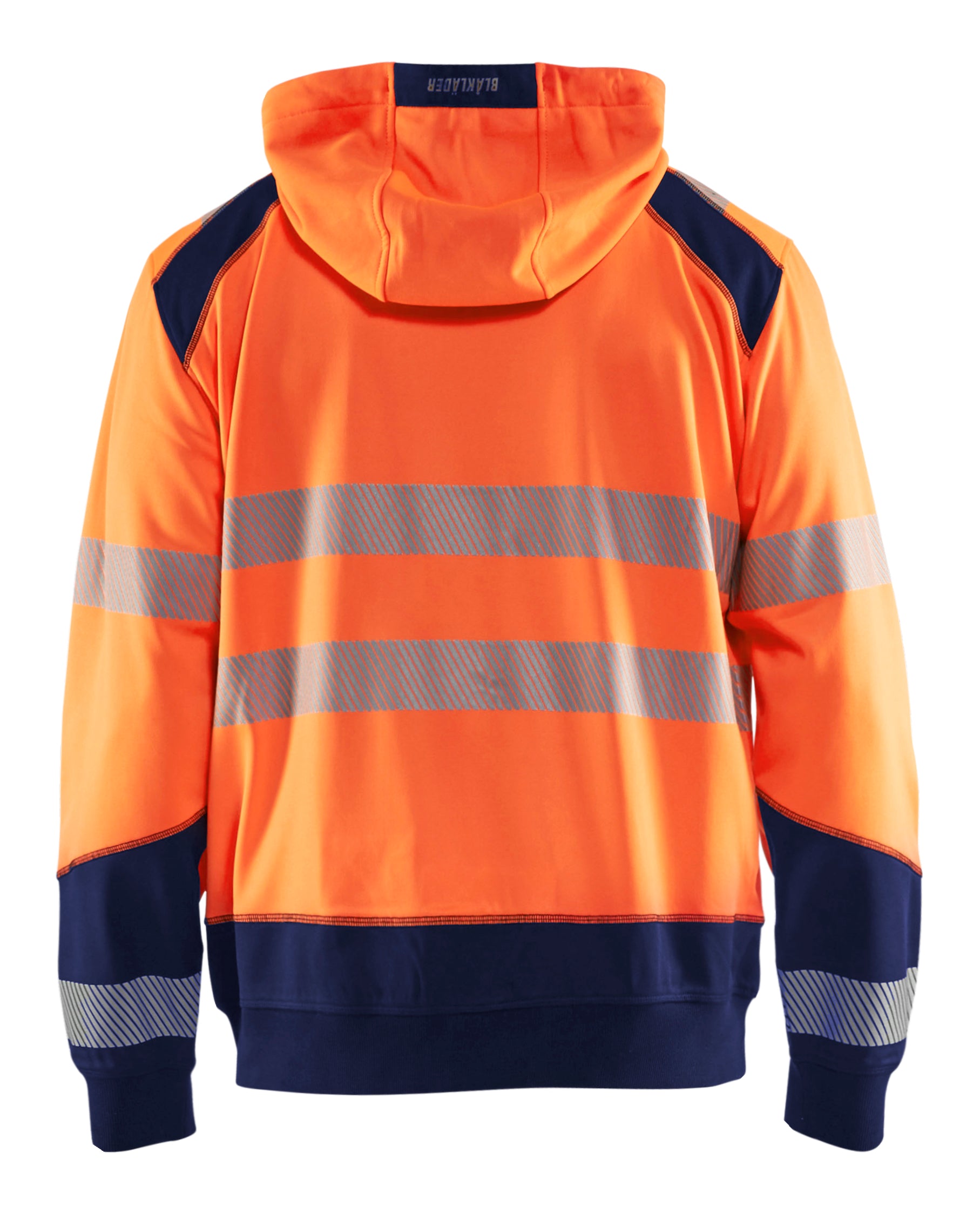 Blåkläder 3546 High vis hættetrøje materiale med logo