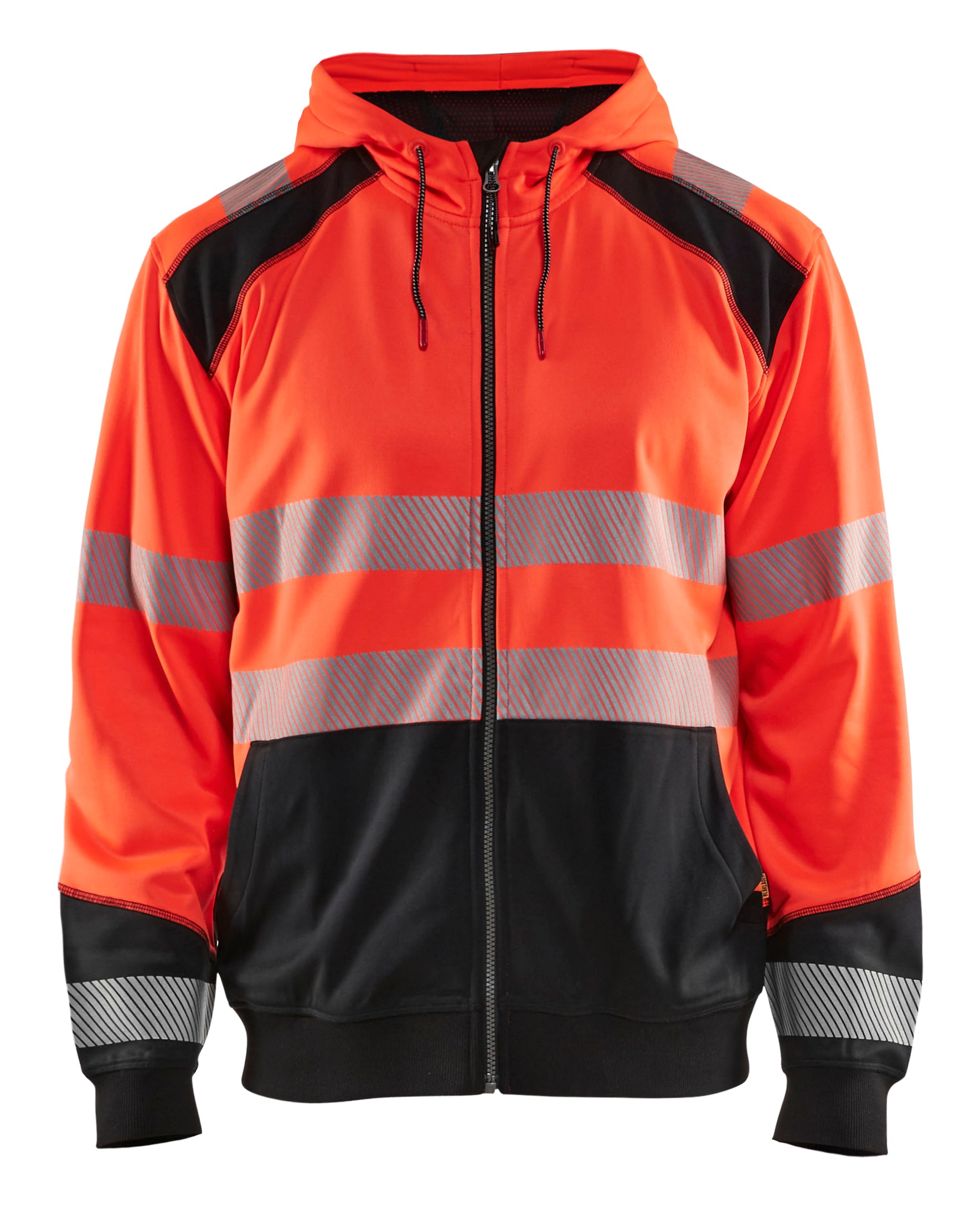 Blåkläder 3546 High vis hættetrøje produktfoto med firmalogo