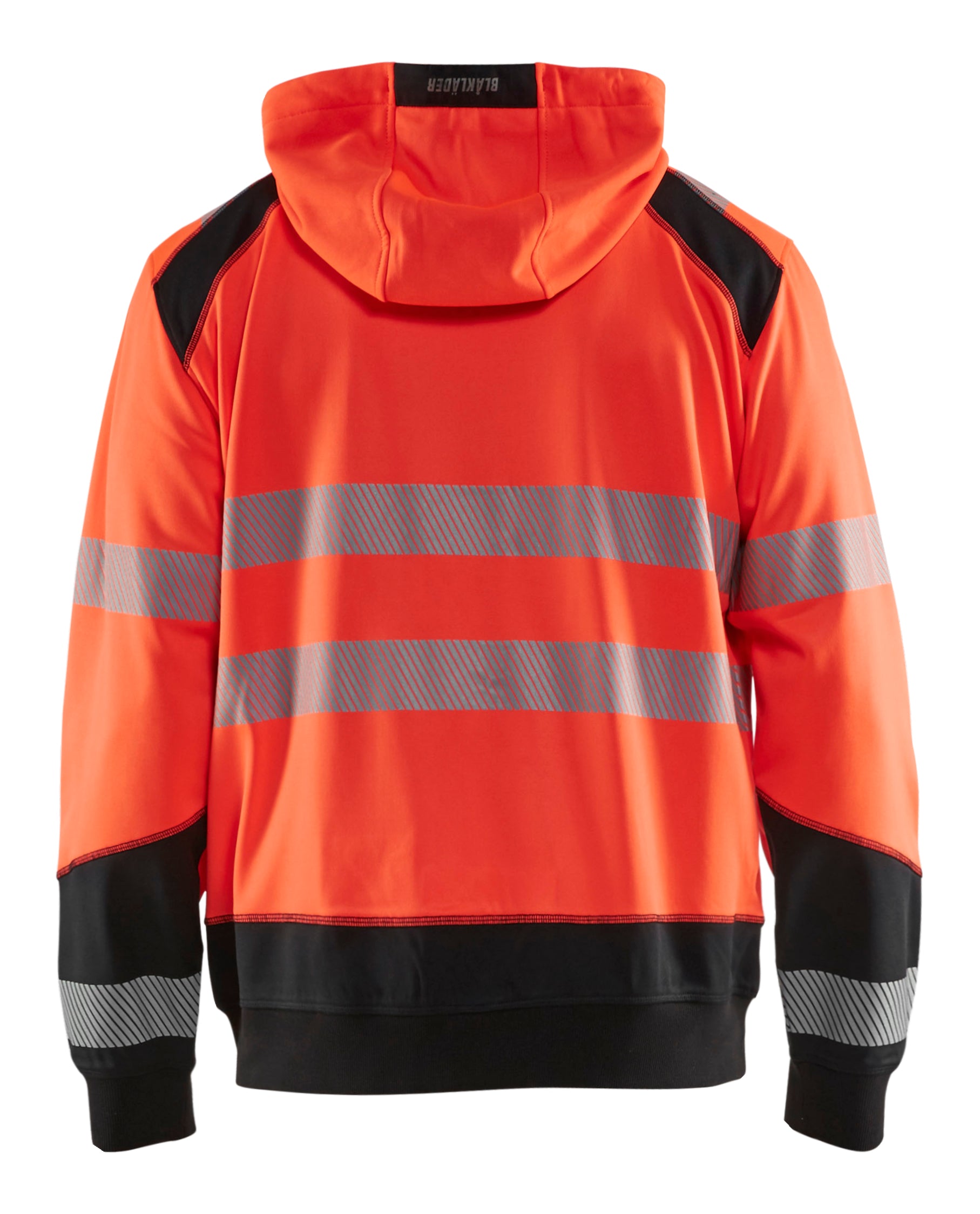 Blåkläder 3546 High vis hættetrøje detalje med logo