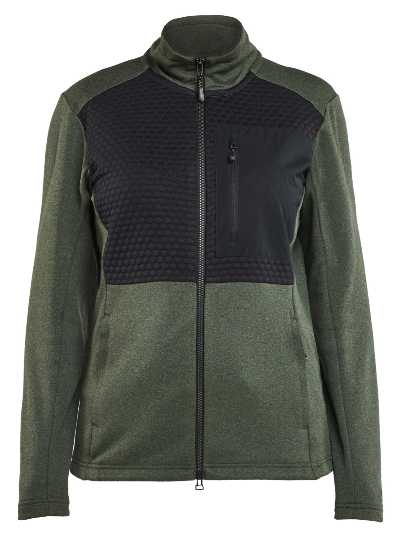 Blåkläder 3549 Dame Sweatshirt Full Zip materiale med firmalogo