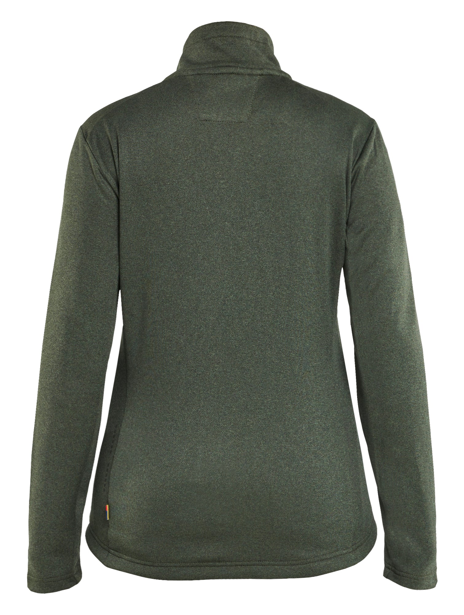 Blåkläder 3549 Dame Sweatshirt Full Zip nærbillede med logo