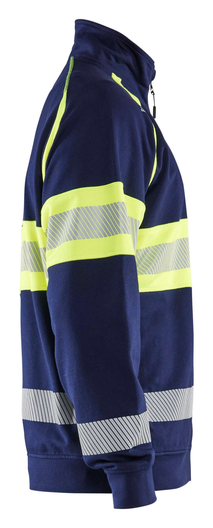 Blåkläder 3551 High vis sweatshirt detalje til broderi