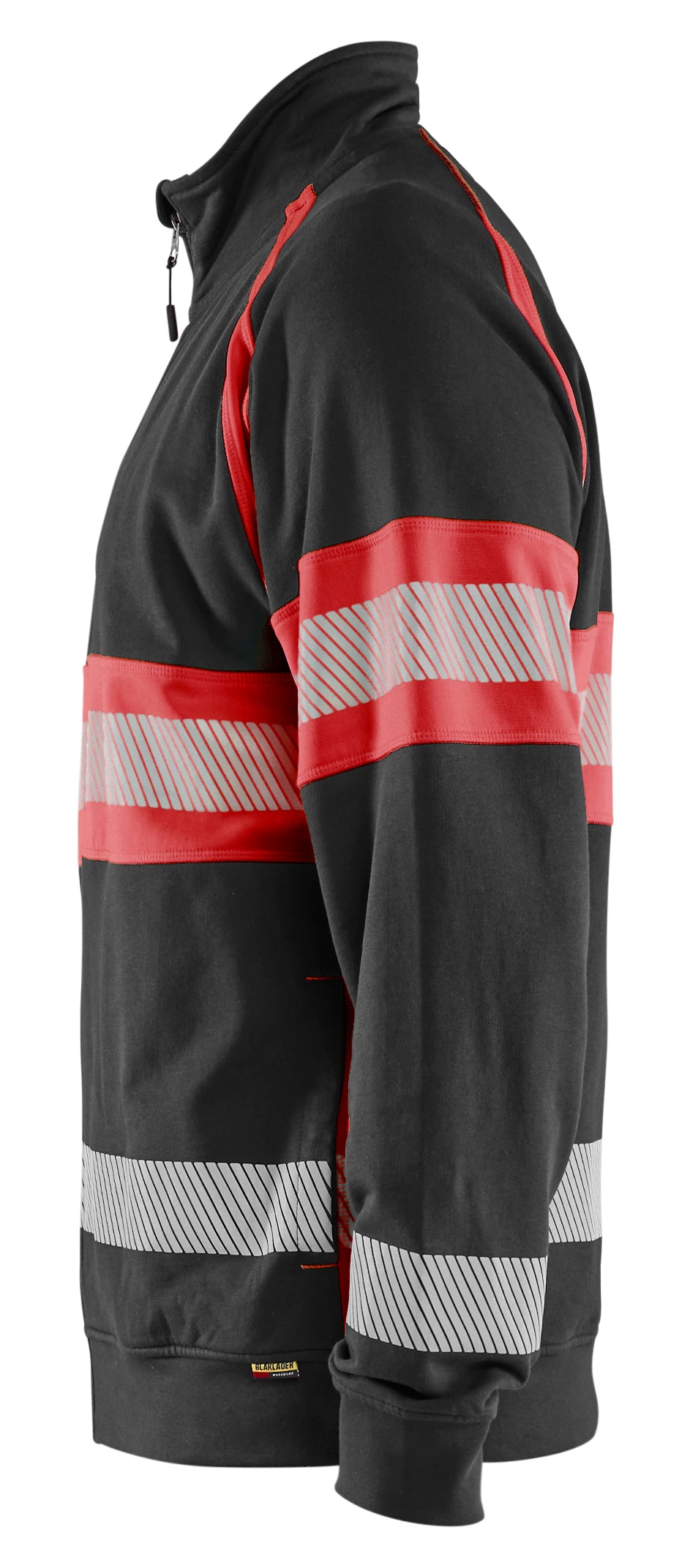 Blåkläder 3551 High vis sweatshirt materiale med tryk