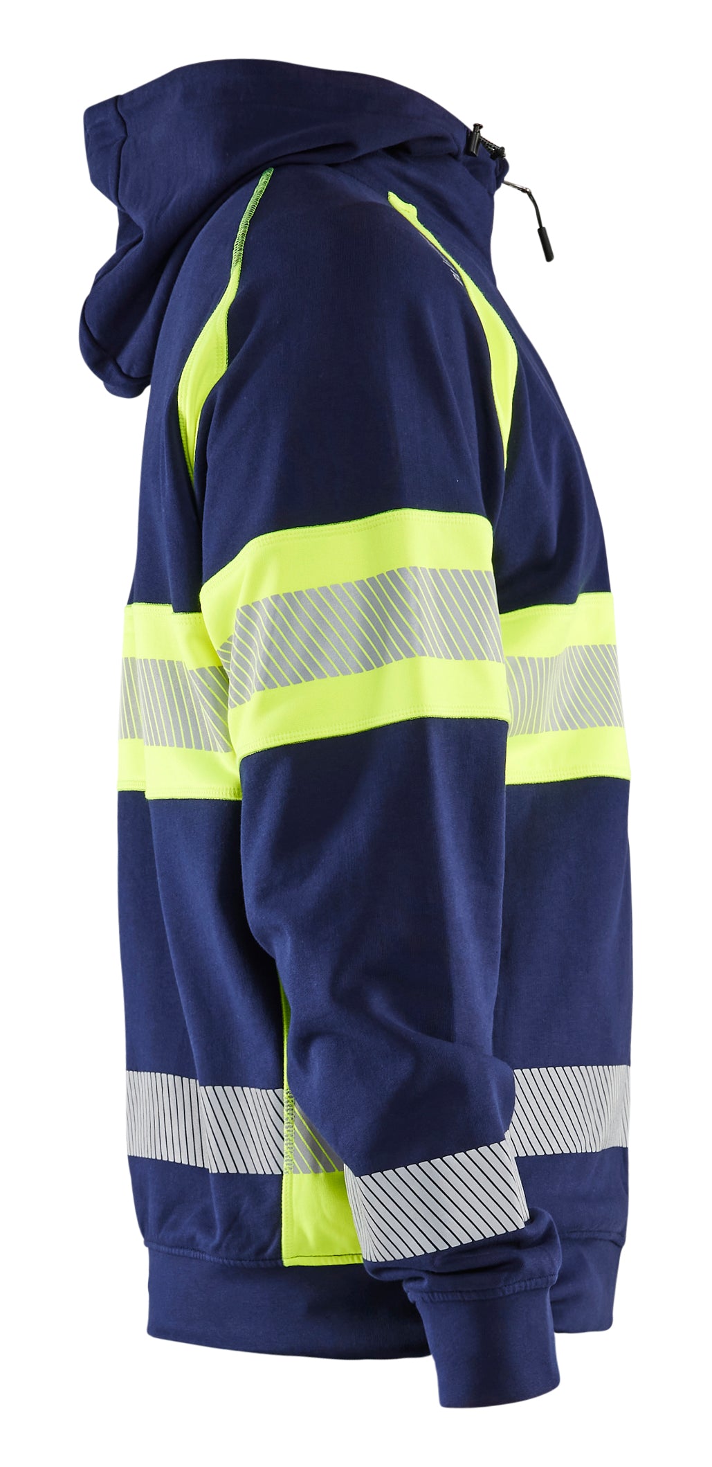 Blåkläder 3552 High vis hættetrøje detalje til broderi