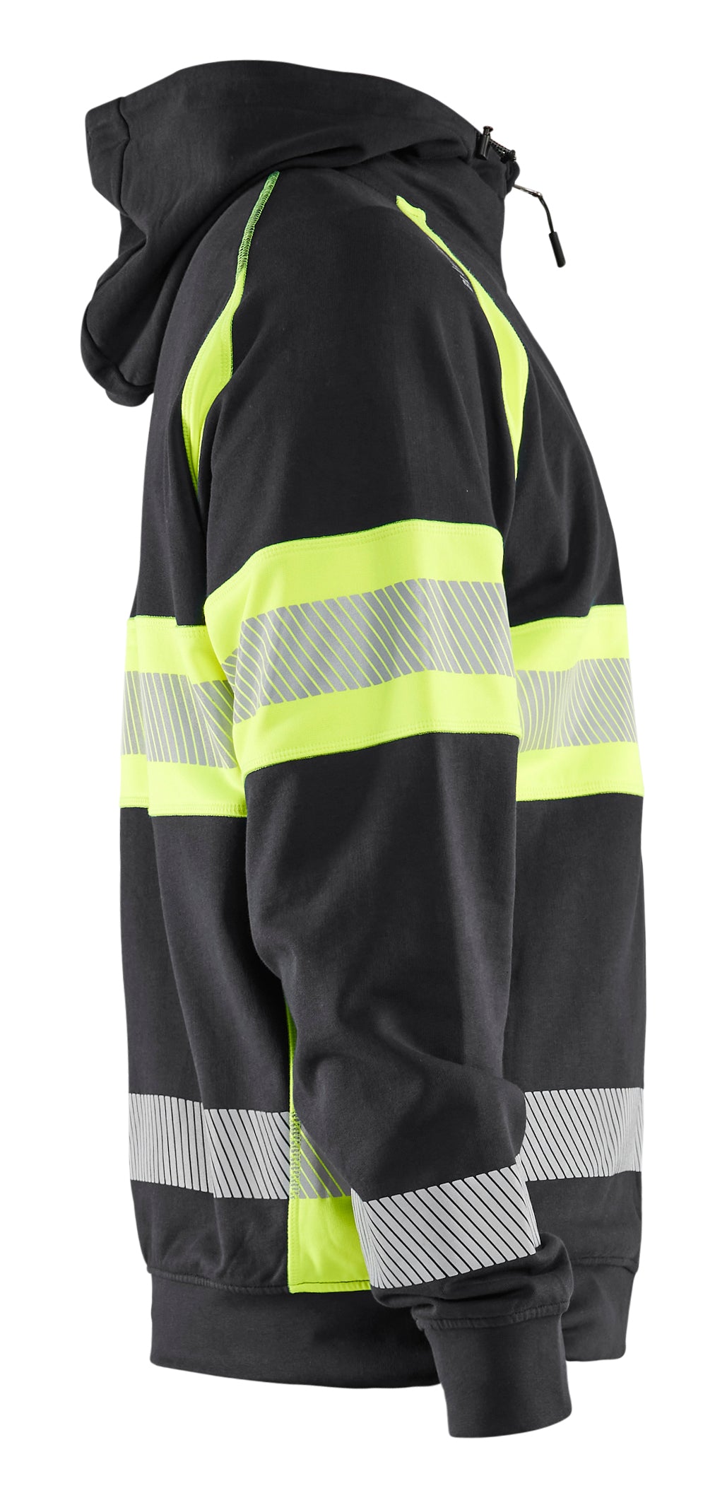 Blåkläder 3552 High vis hættetrøje produktbillede til broderi