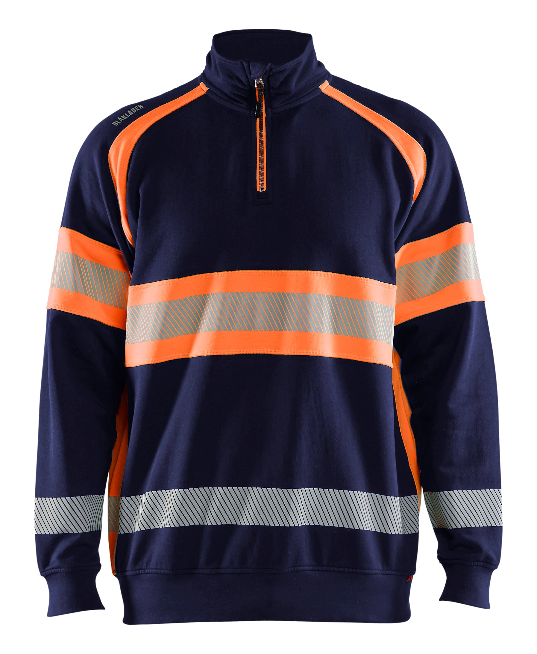 Blåkläder 3553 High vis Sweatshirt materiale med firmalogo